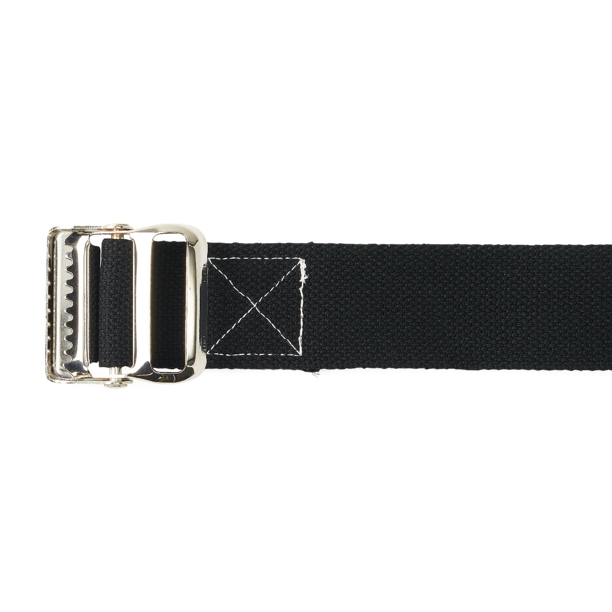 Medline - MDT821203BS Gait Belt 54 Inch Length Black Cotton