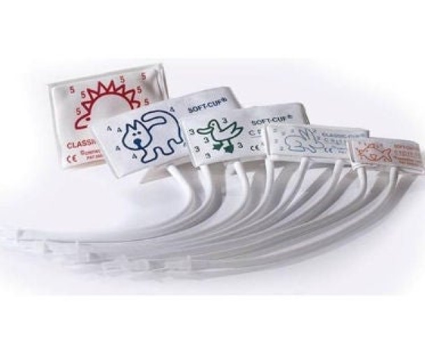 GE Healthcare - 2059305-002 Reusable Blood Pressure Cuff Kit GE Arm Neonatal 1 Cuff