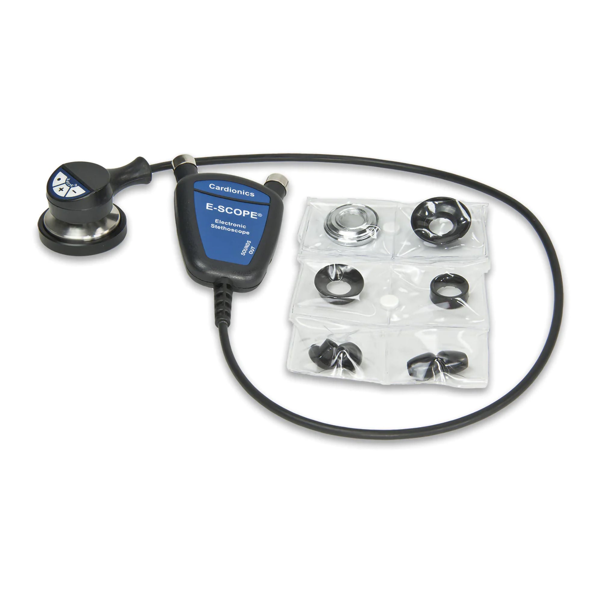 Nasco Healthcare - Z47862 Training Hearing Impaired Stethoscope E-Scope® For Multiple-Style Headphones