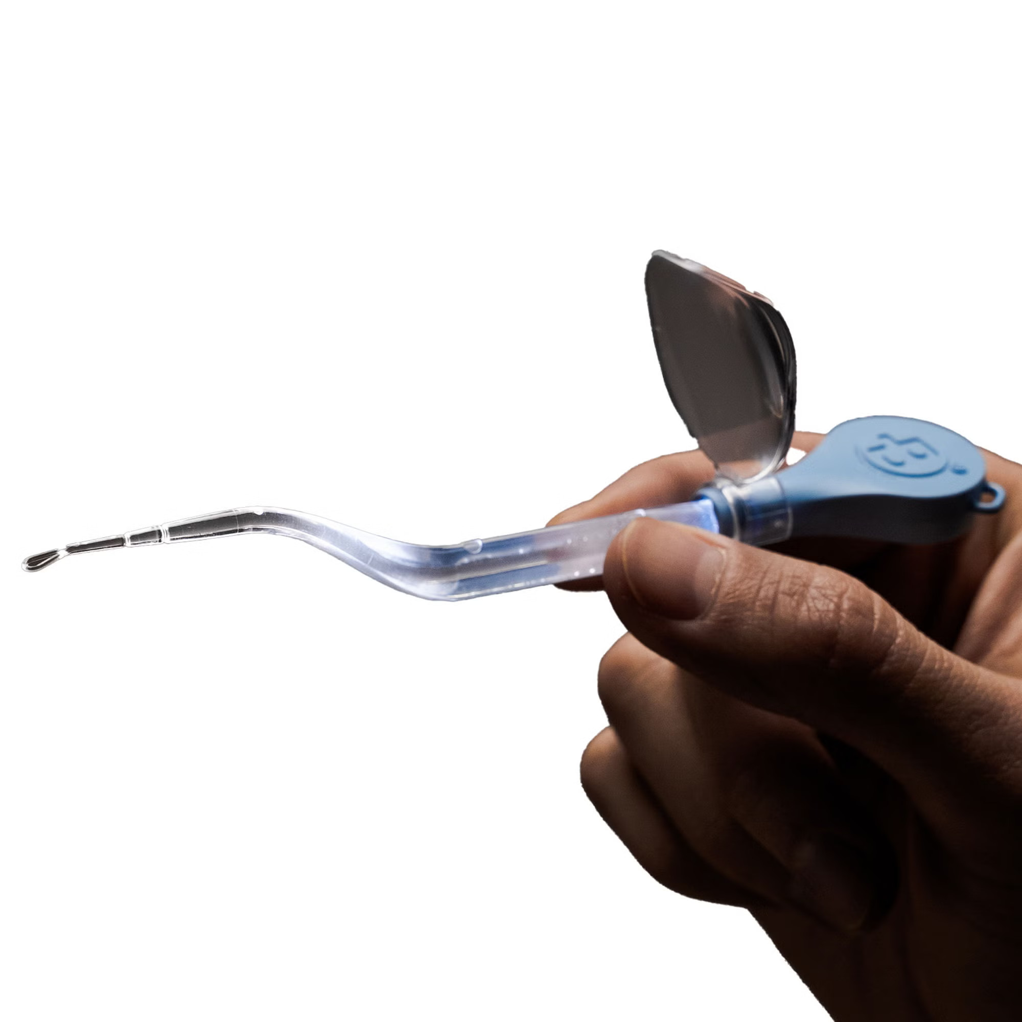 Bionix - 3310 Ear Curette Kit with Non-Rechargeable Light ClearLook® AngleLoop® Round Handle 4 mm Tip Angled Loop Tip