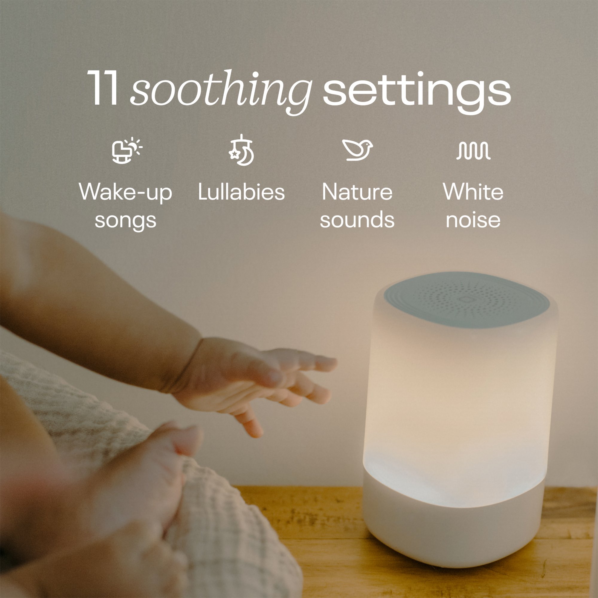 Nanit L101NW - Nanit Sound + Light Machine for Babies - 1/Each