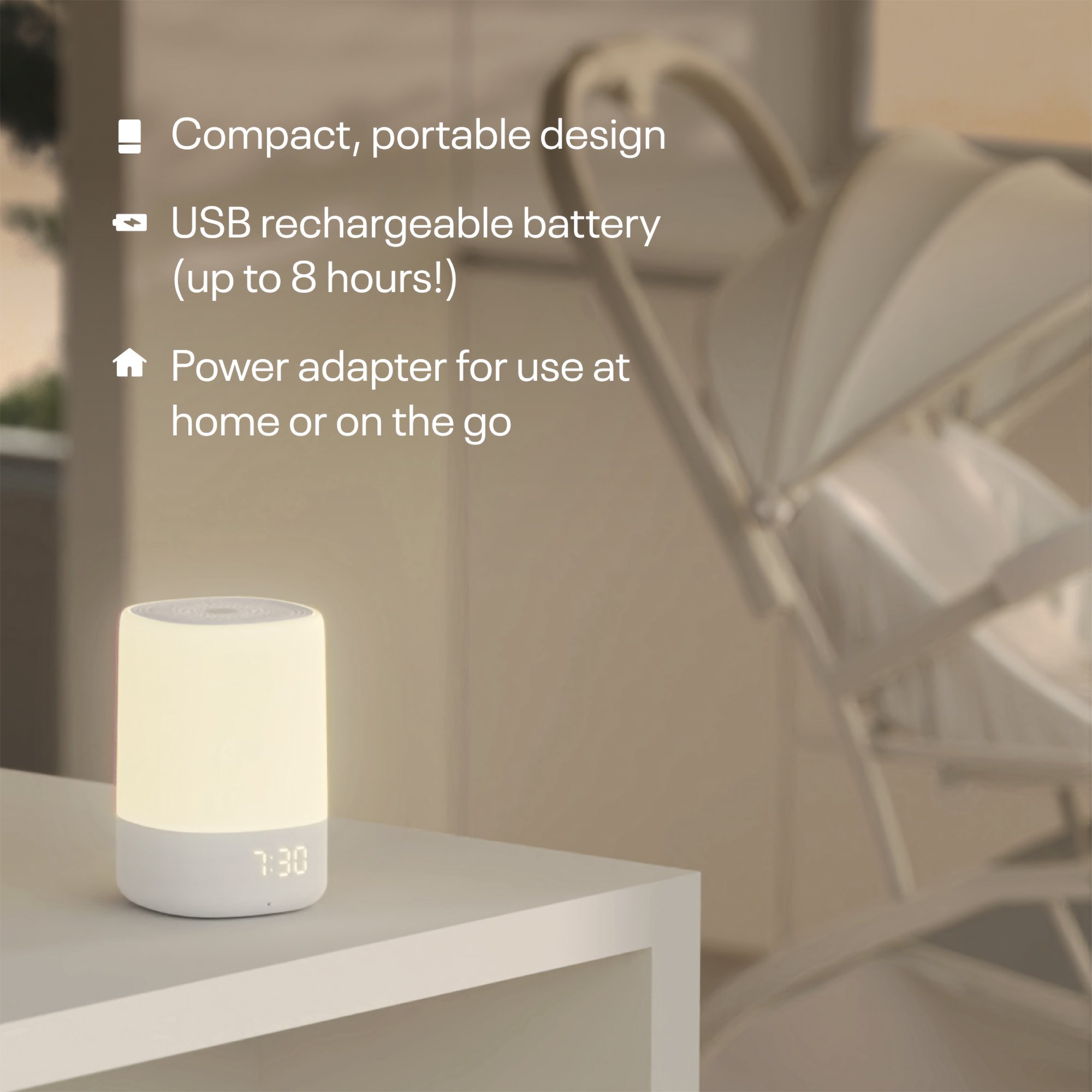 Nanit L101NW - Nanit Sound + Light Machine for Babies - 1/Each