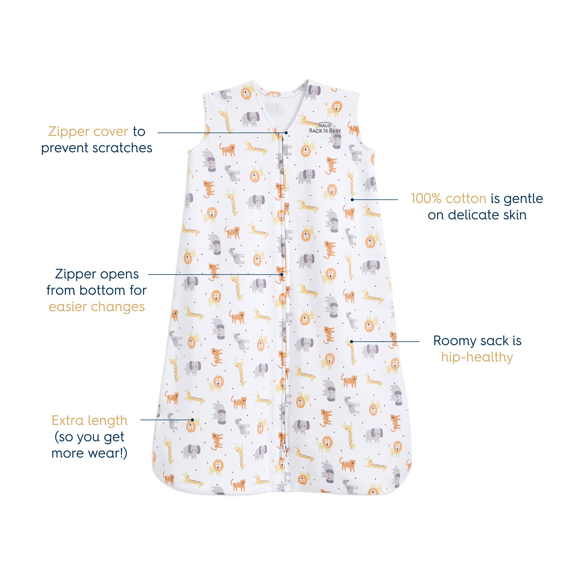 Halo SleepSack Wearable Blanket 4501 by Halo Dream