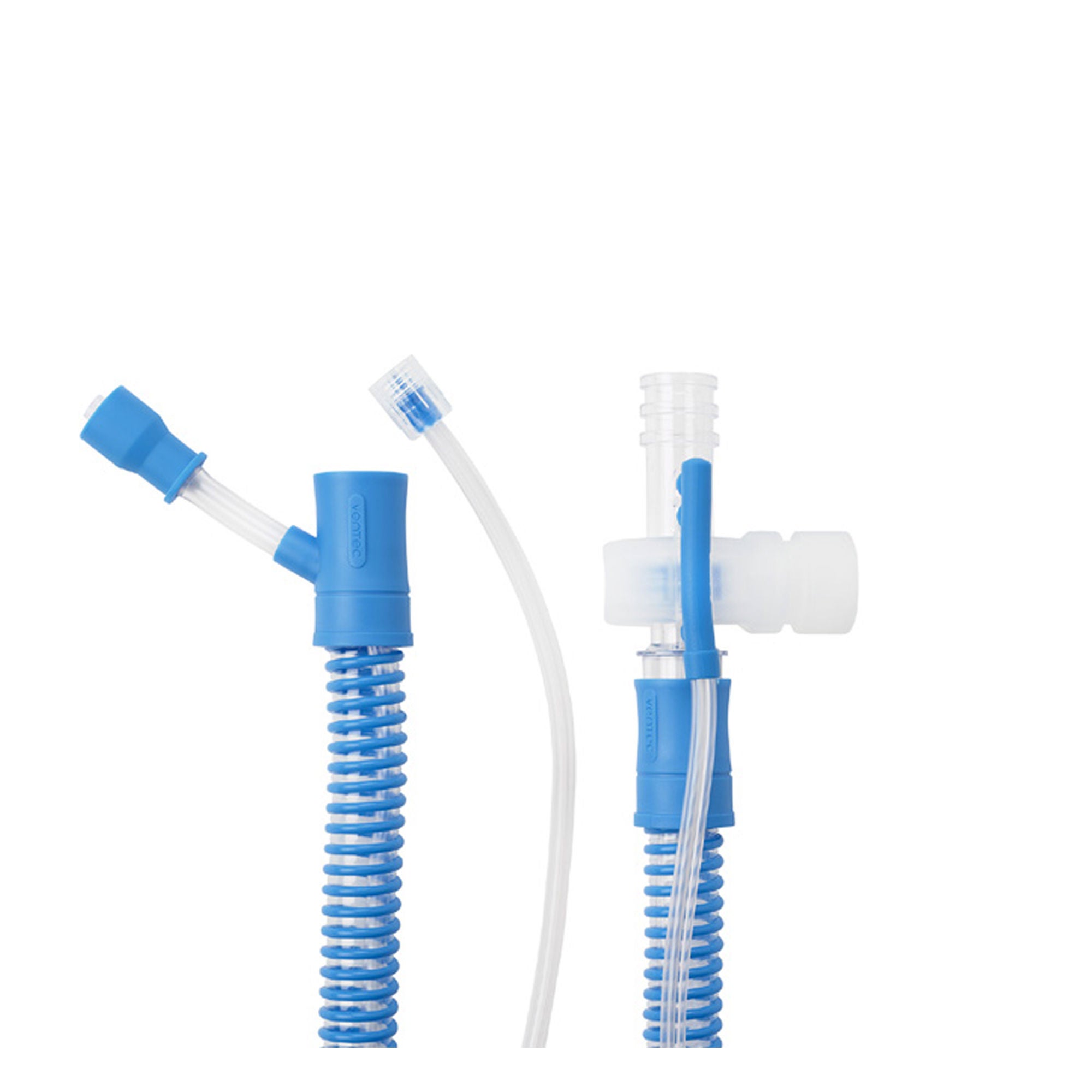 React Health - PRT-00930-001 Ventilator Circuit Ventec One-Circuit 6 Foot Tube Adult Without Breathing Bag Single Patient Use Active Circuit