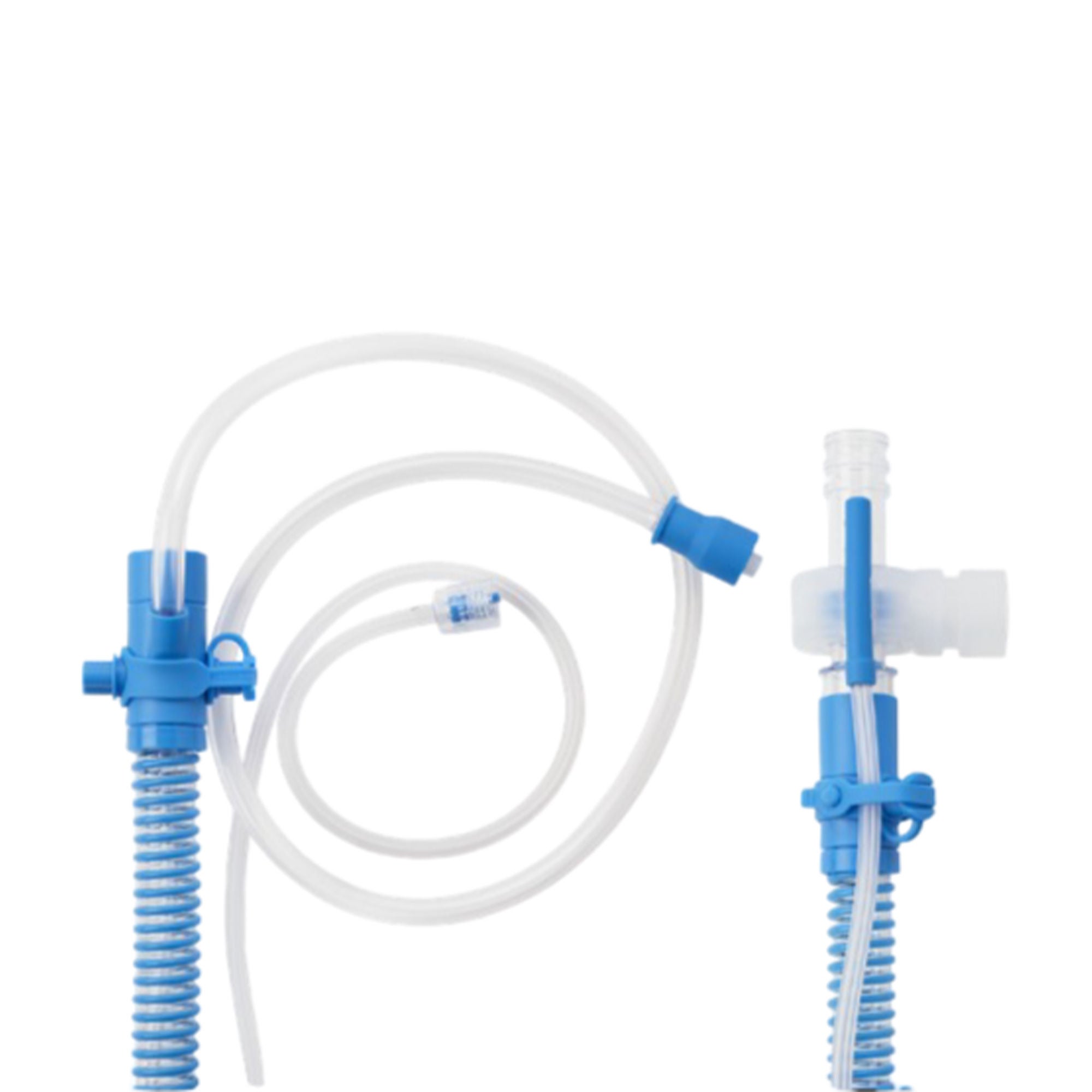React Health - PRT-01014-001 Ventilator Circuit Ventec One-Circuit 5 Foot Tube Pediatric Without Breathing Bag Single Patient Use Heated Circuit