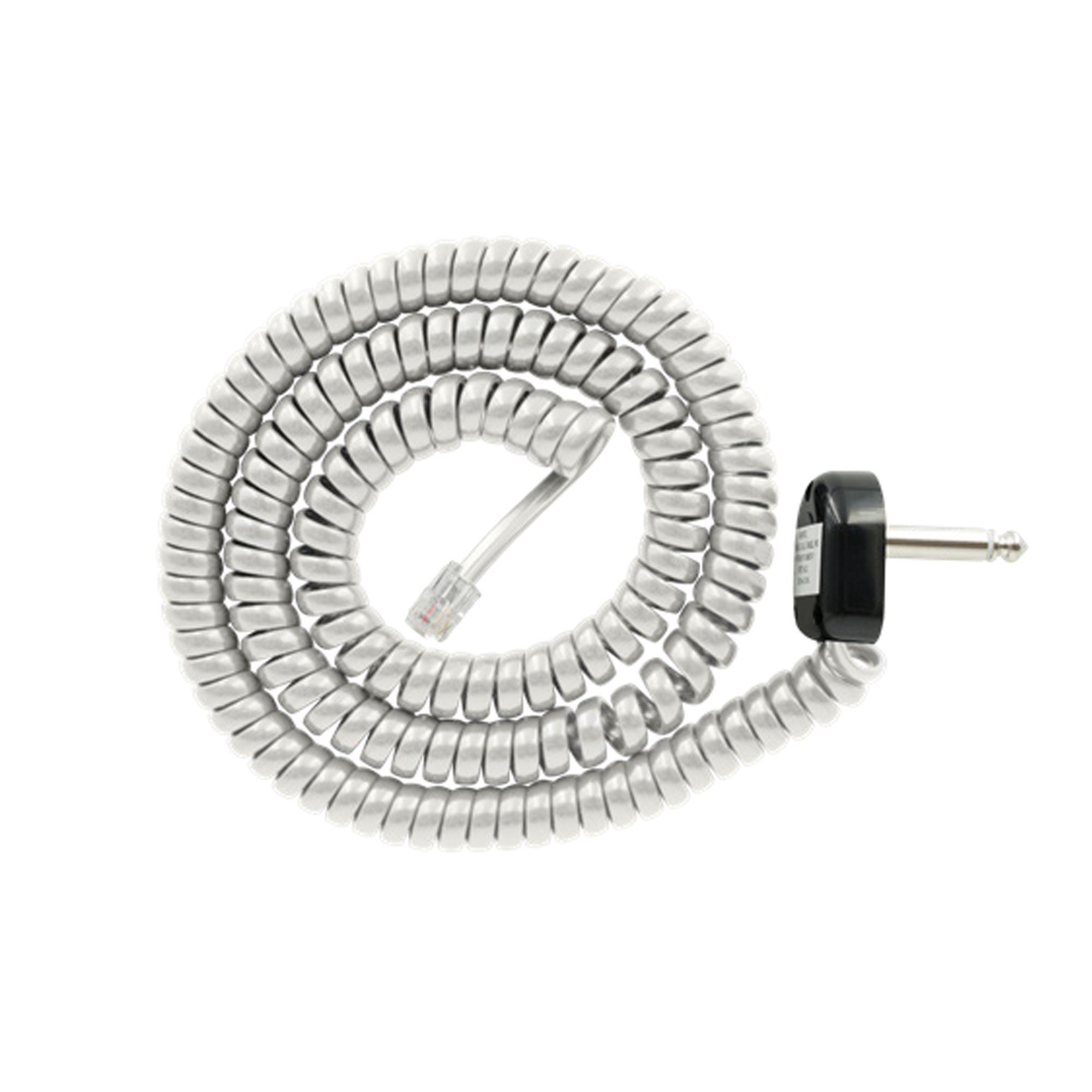 React Health - PRT-00852-000 Closed Nurse Call Cable Ventec For VOCSN Ventilator 10 Foot Coiled Cable, White