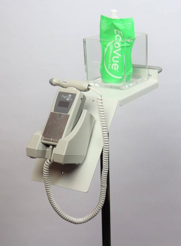 Newman Medical - STND-500 Rolling Stand DigiDop With Basket For use with DIGIDOP 300 & 700 MODELS ONLY