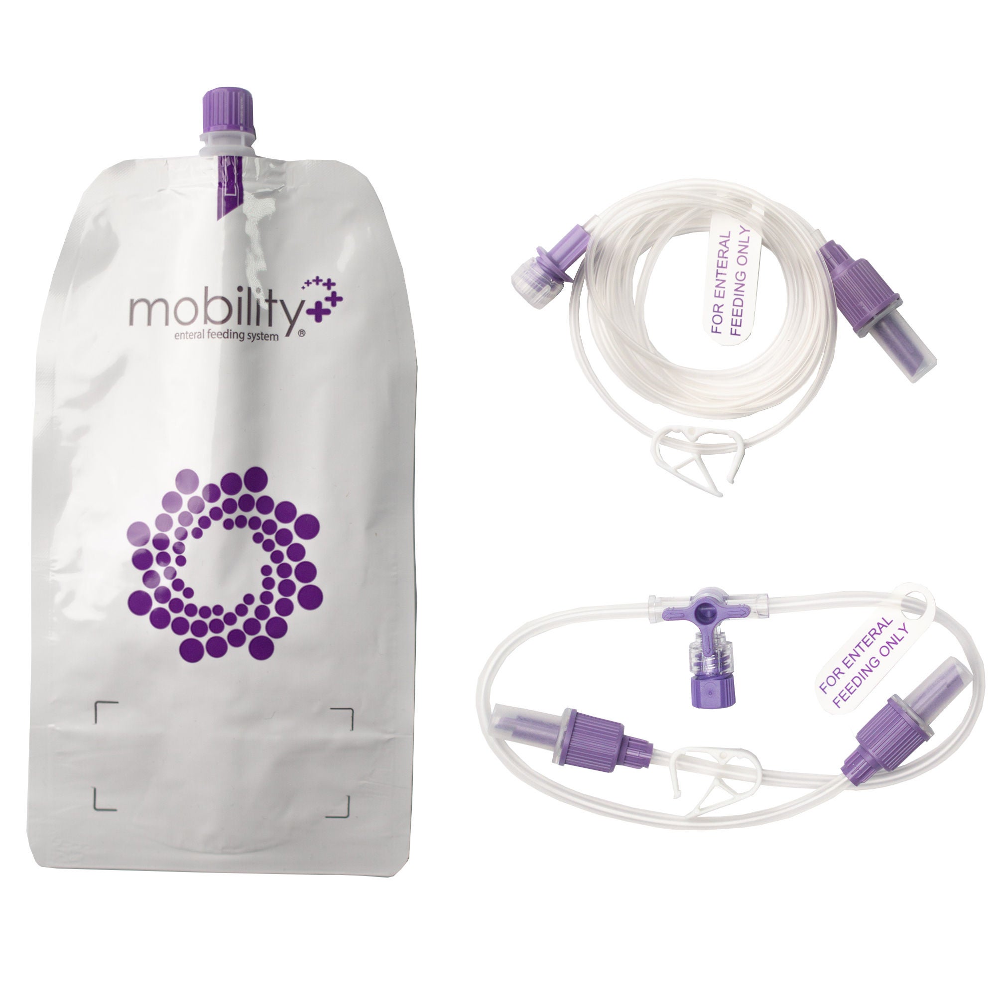 Rockfield Medical Devices Inc - MOB1-1900 Enternal Feeding Pump with Giving Set Mobility+ 500 mL NonSterile