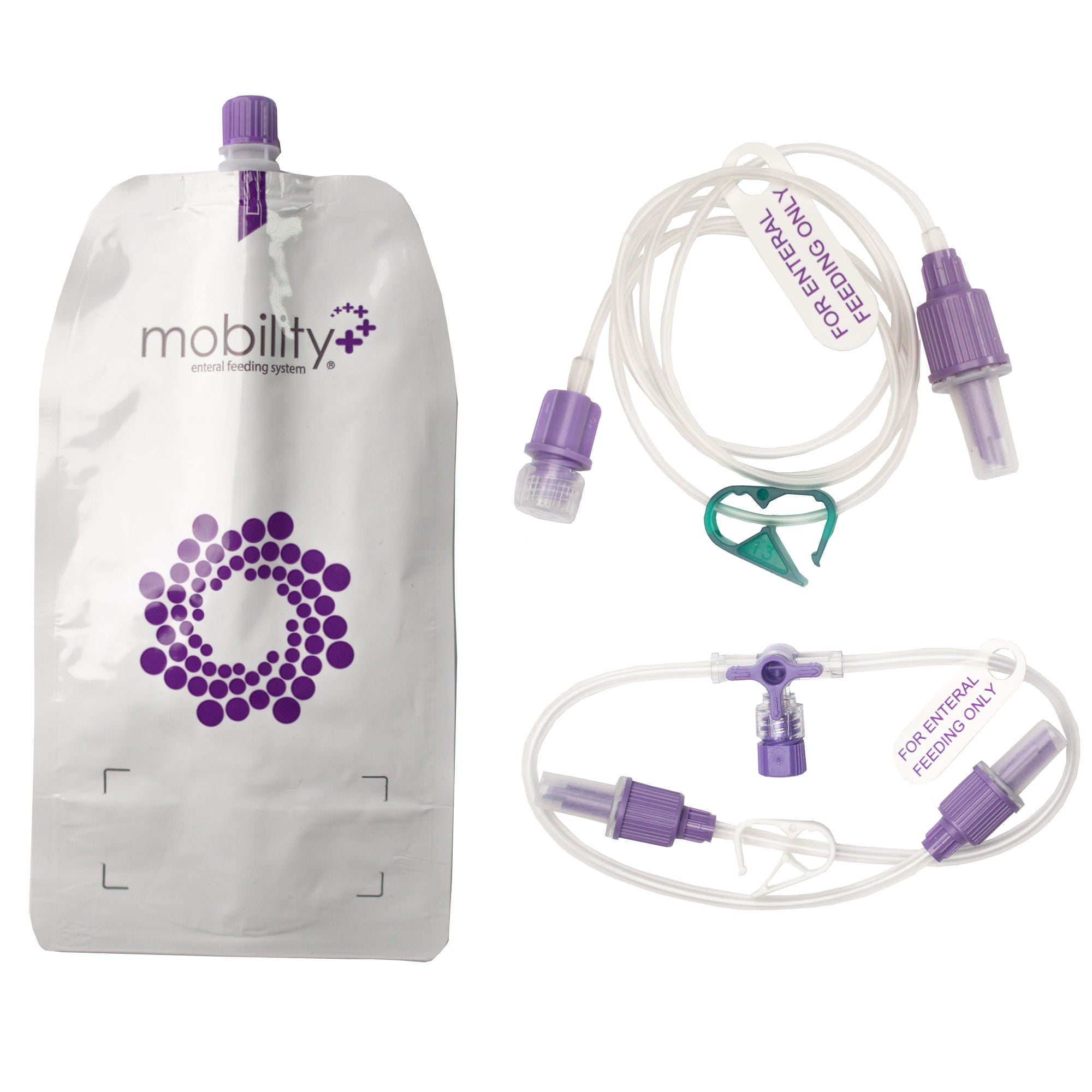 Rockfield Medical Devices Inc - MOB1-1000 Enternal Feeding Pump with Giving Set Mobility+ 500 mL NonSterile