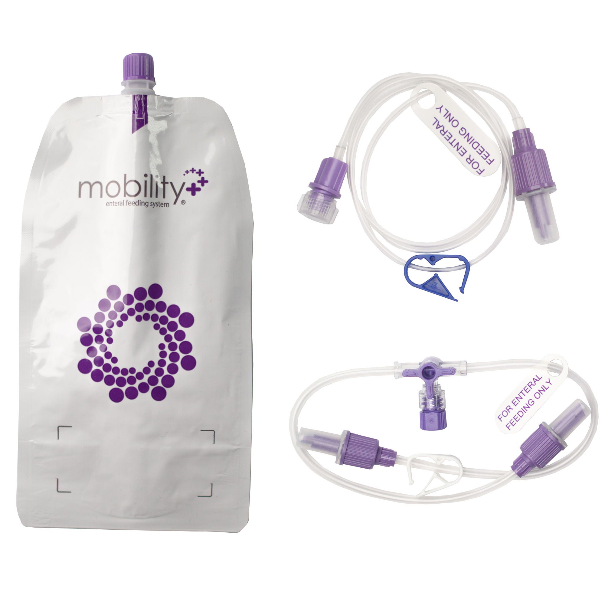 Rockfield Medical Devices Inc - MOB1-700 Enternal Feeding Pump with Giving Set Mobility+ 500 mL NonSterile