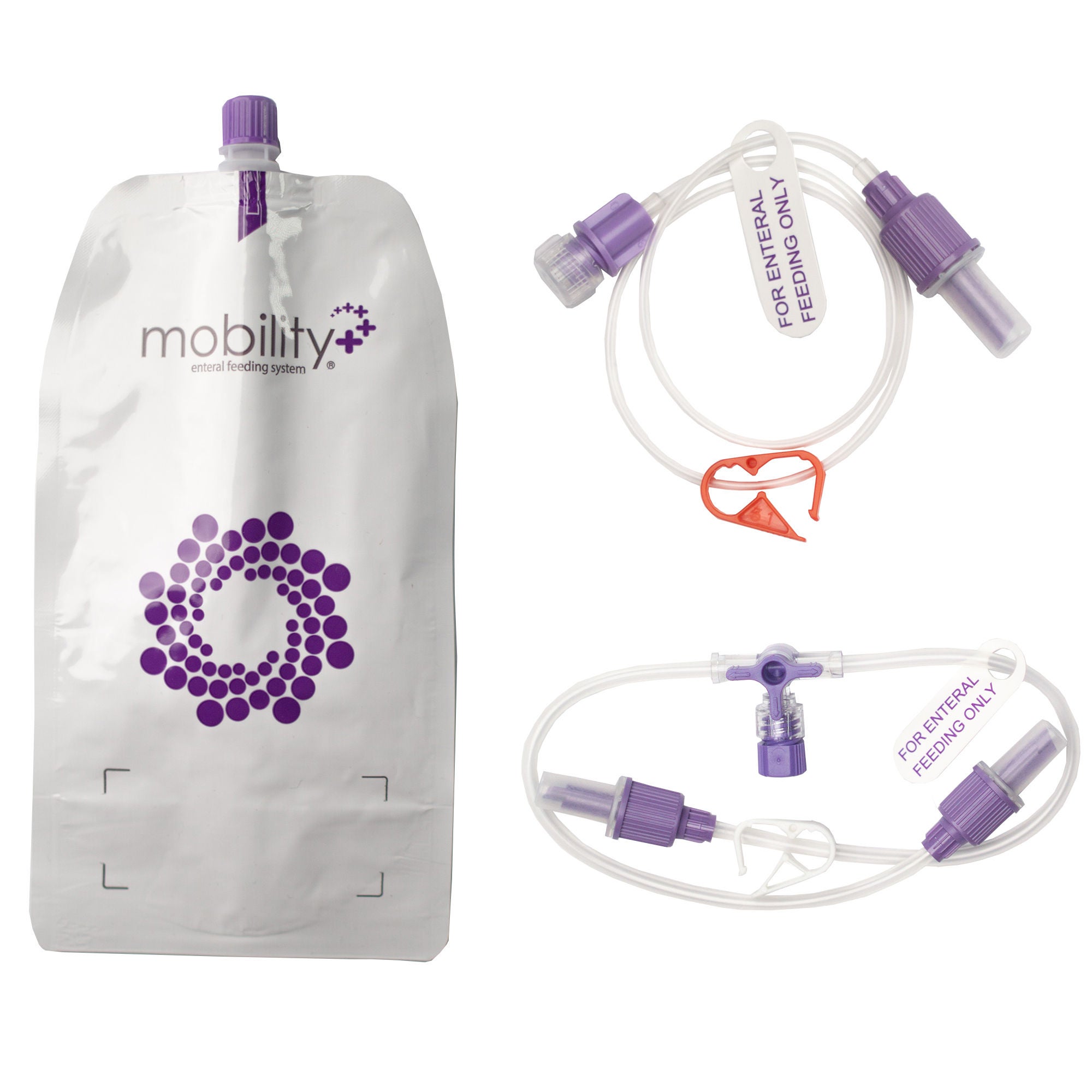 Rockfield Medical Devices Inc - MOB1-440 Enternal Feeding Pump with Giving Set Mobility+ 500 mL NonSterile