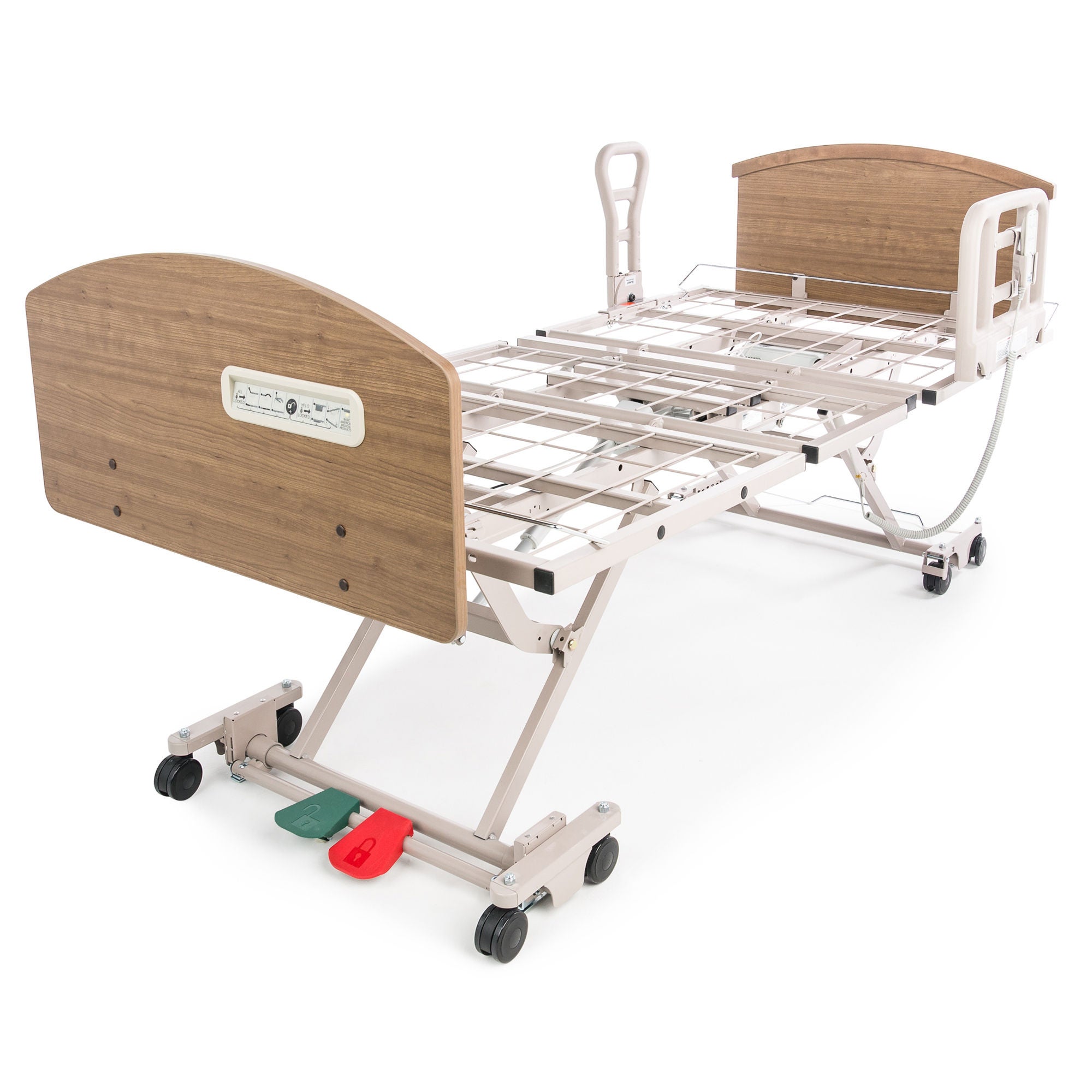 Graham-Field - MZ6AF35 Power Bed Matrix 6200 Long Term Care High-Low 80 to 84 Inch Length Grid Deck 3 Functions 9 to 27 Inch Height Range