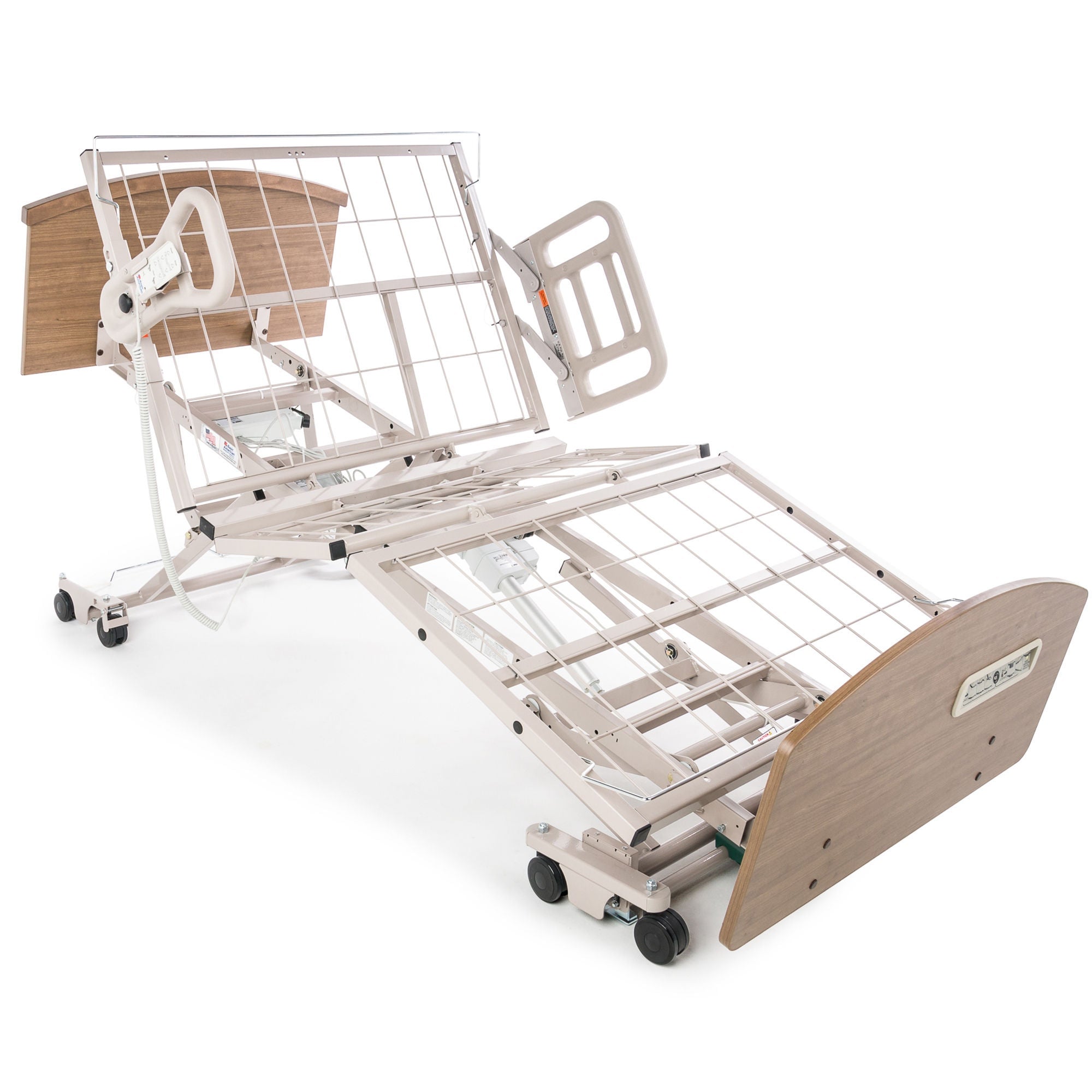 Graham-Field - MZ6AF35 Power Bed Matrix 6200 Long Term Care High-Low 80 to 84 Inch Length Grid Deck 3 Functions 9 to 27 Inch Height Range