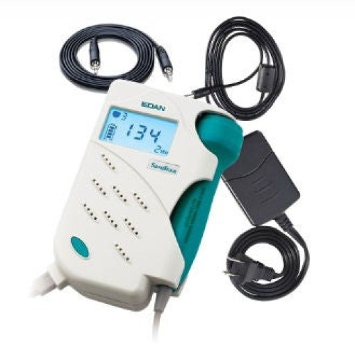 EdanUSA & MDPro - STBA.04 Handheld Doppler Sonotrax II LCD Display Vascular Probe 4 MHz Frequency