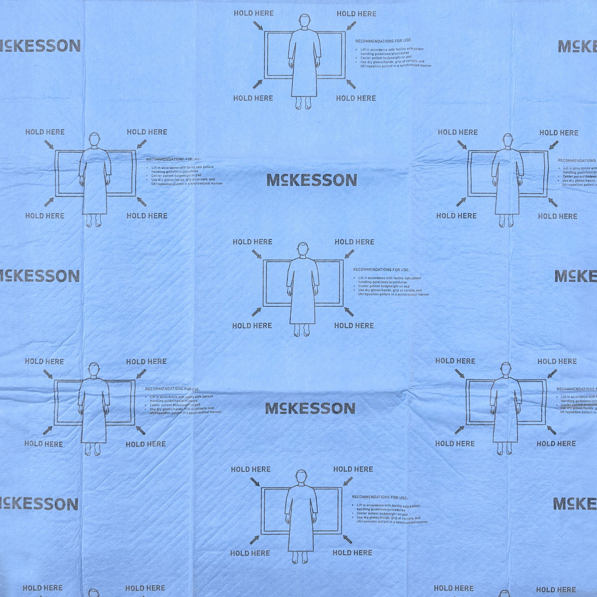McKesson Brand - 241-3036 Disposable Underpad McKesson Low Air Loss and Repositioning 30 X 36 Inch Super Absorbent Polymer Heavy Absorbency