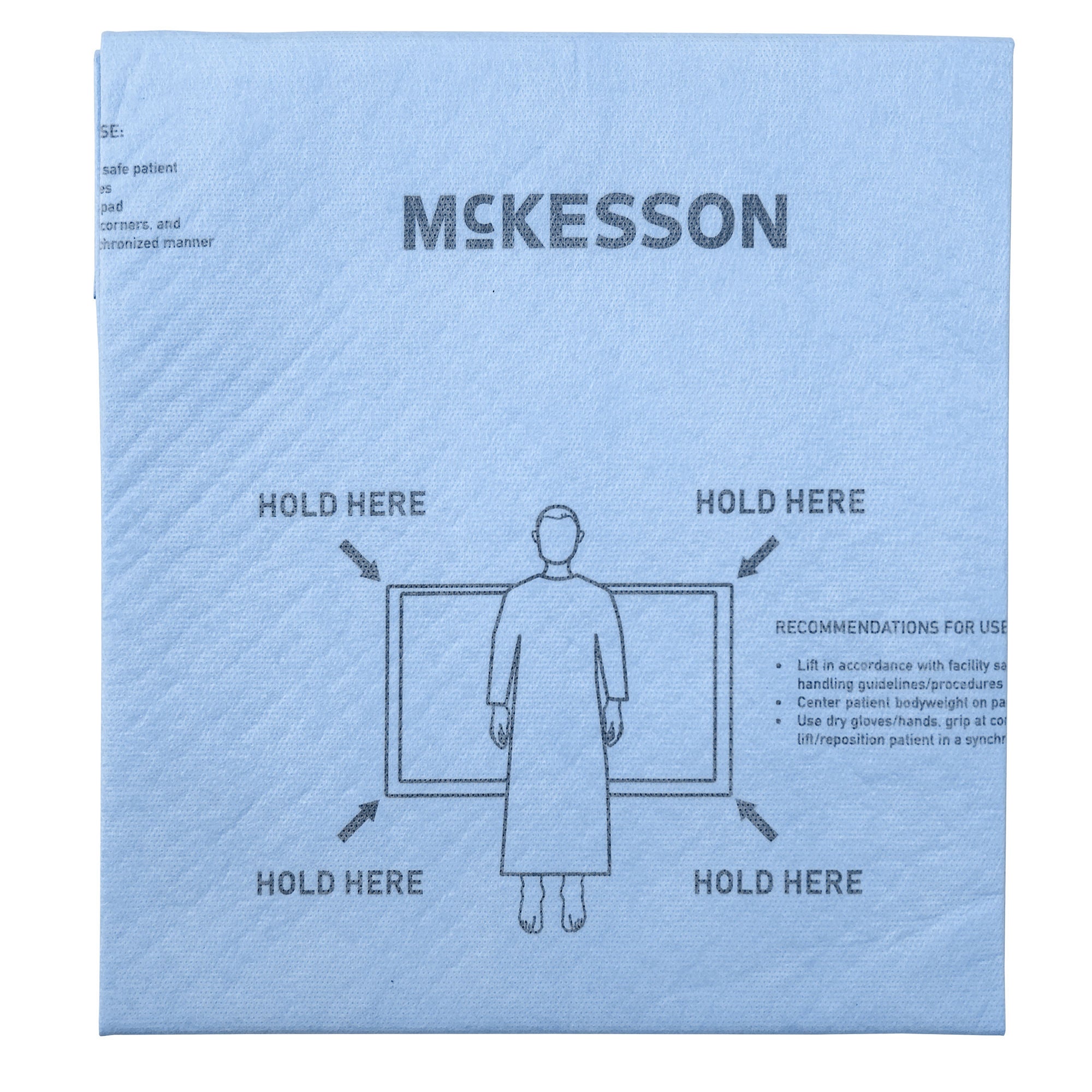 McKesson Brand - 241-3036 Disposable Underpad McKesson Low Air Loss and Repositioning 30 X 36 Inch Super Absorbent Polymer Heavy Absorbency
