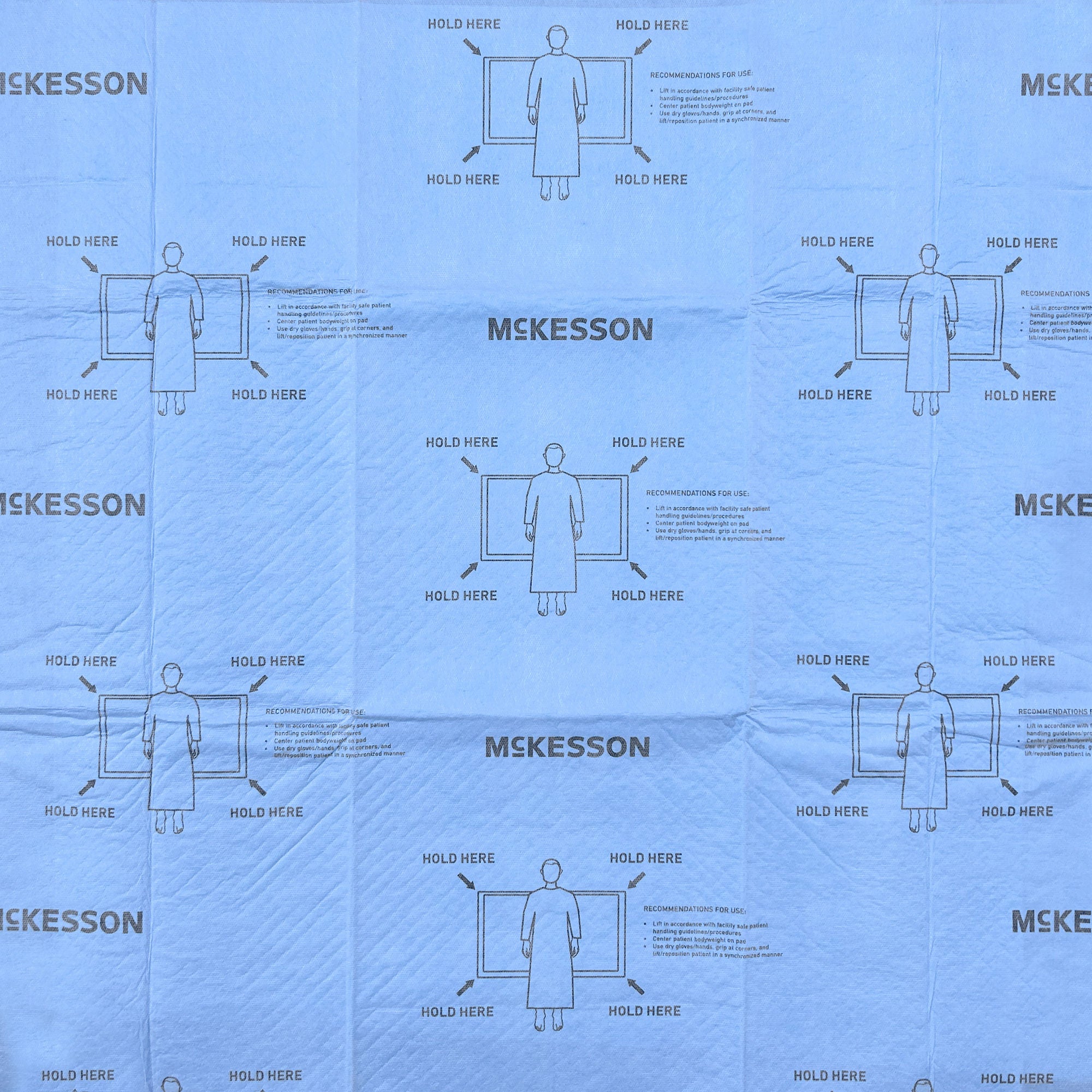 McKesson Brand - 241-3042 Disposable Underpad McKesson Low Air Loss and Repositioning 30 X 42 Inch Super Absorbent Polymer Heavy Absorbency