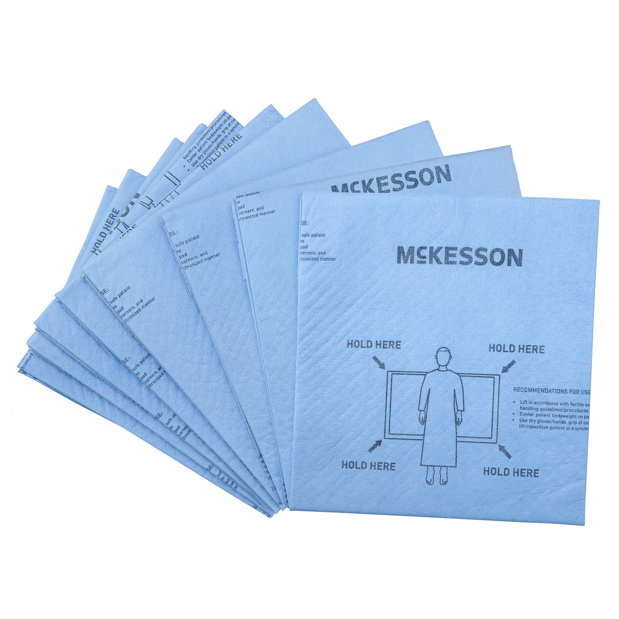 McKesson Brand - 241-3042 Disposable Underpad McKesson Low Air Loss and Repositioning 30 X 42 Inch Super Absorbent Polymer Heavy Absorbency
