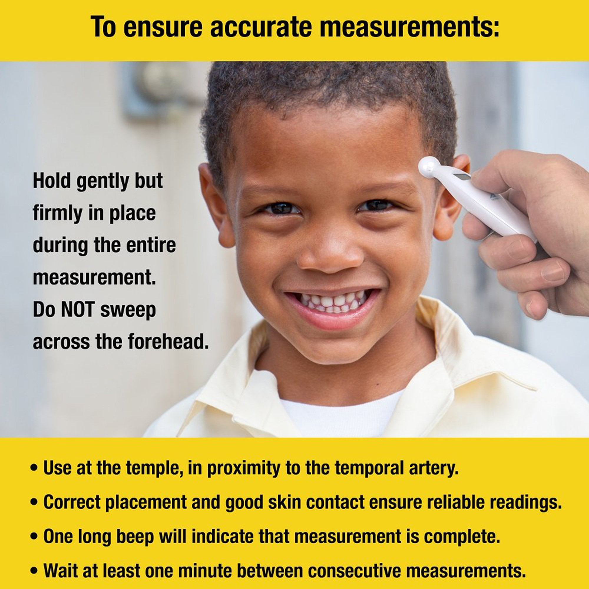 American Diagnostic Corp 427 - ADC AdTemp 427 TempleTouch Digital Temporal Thermometer - 1/Each, 12/Pack