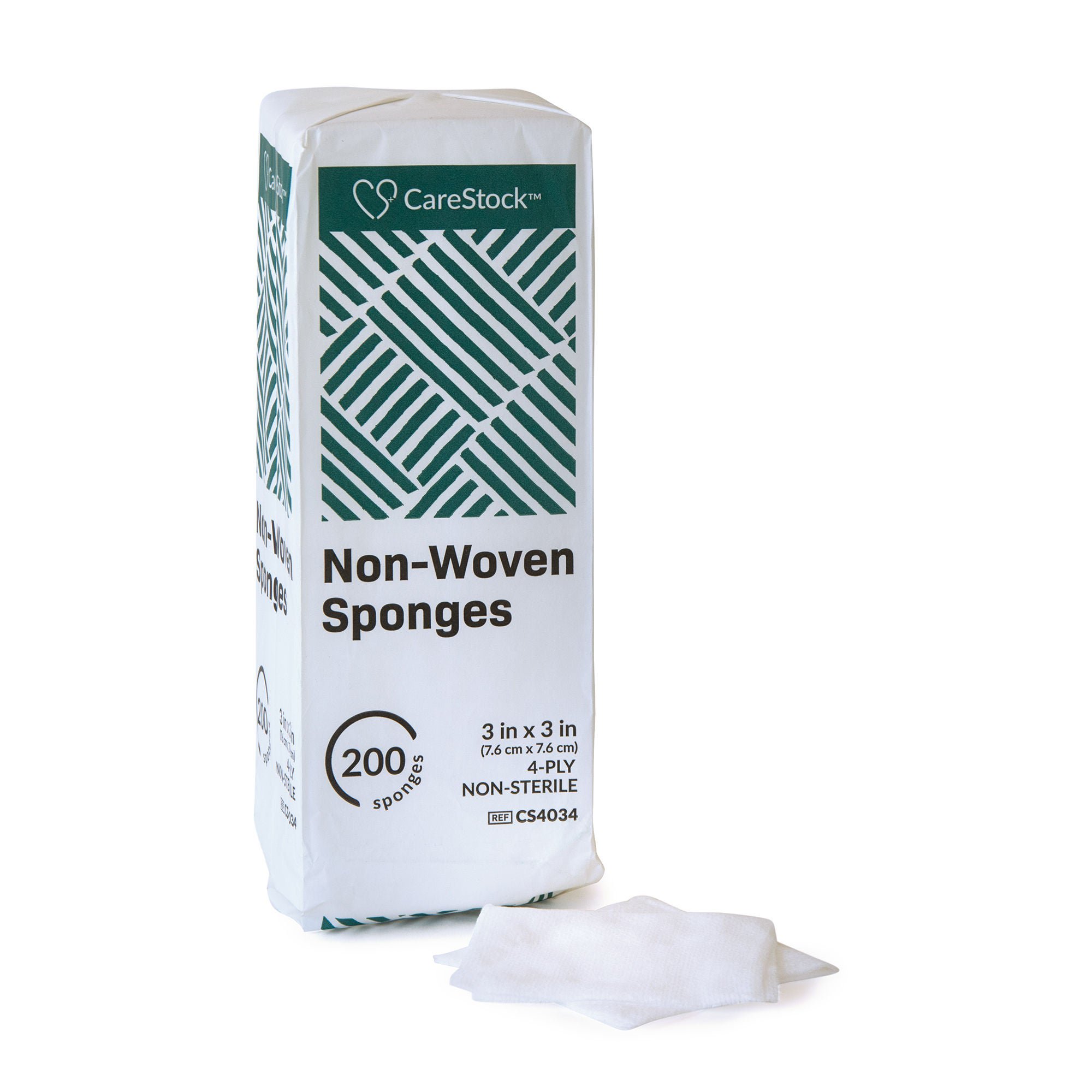 CareStock - CS4034 CareStock™ Nonwoven Sponge