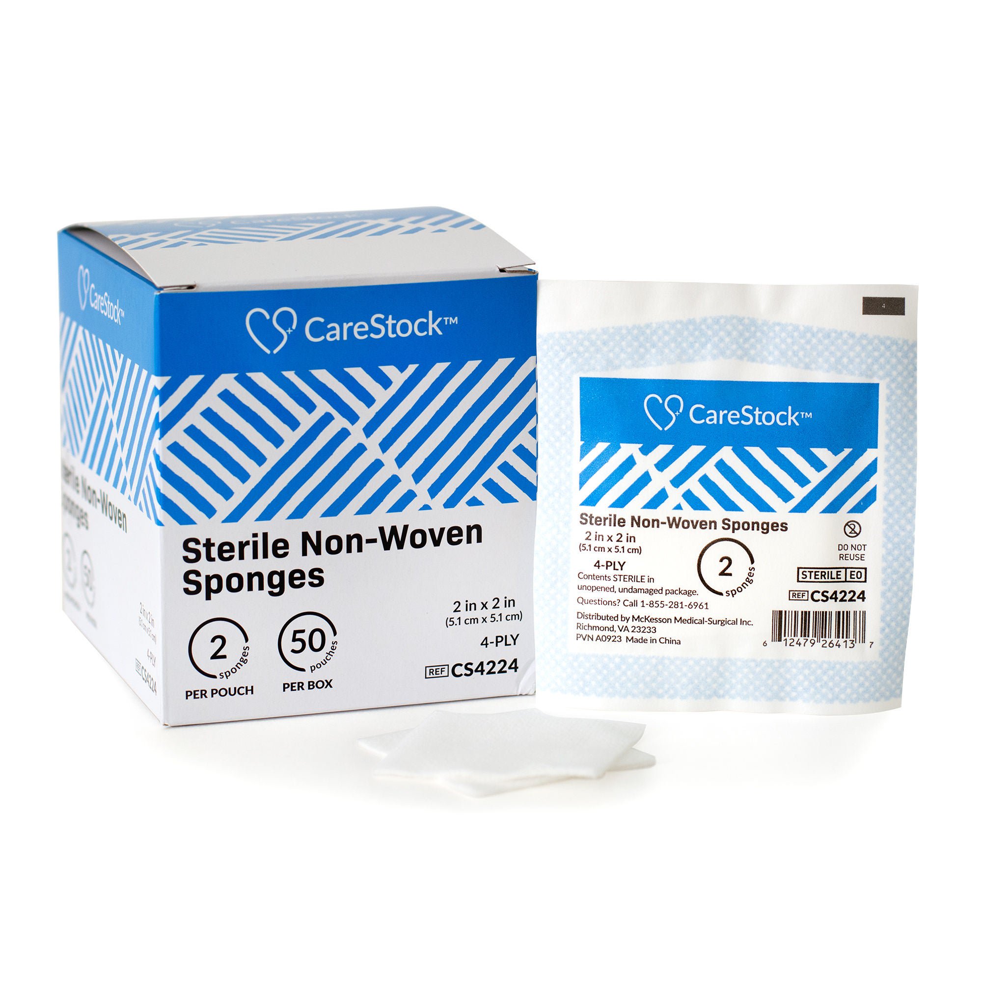 CareStock - CS4224 CareStock™ Sterile Nonwoven Sponge