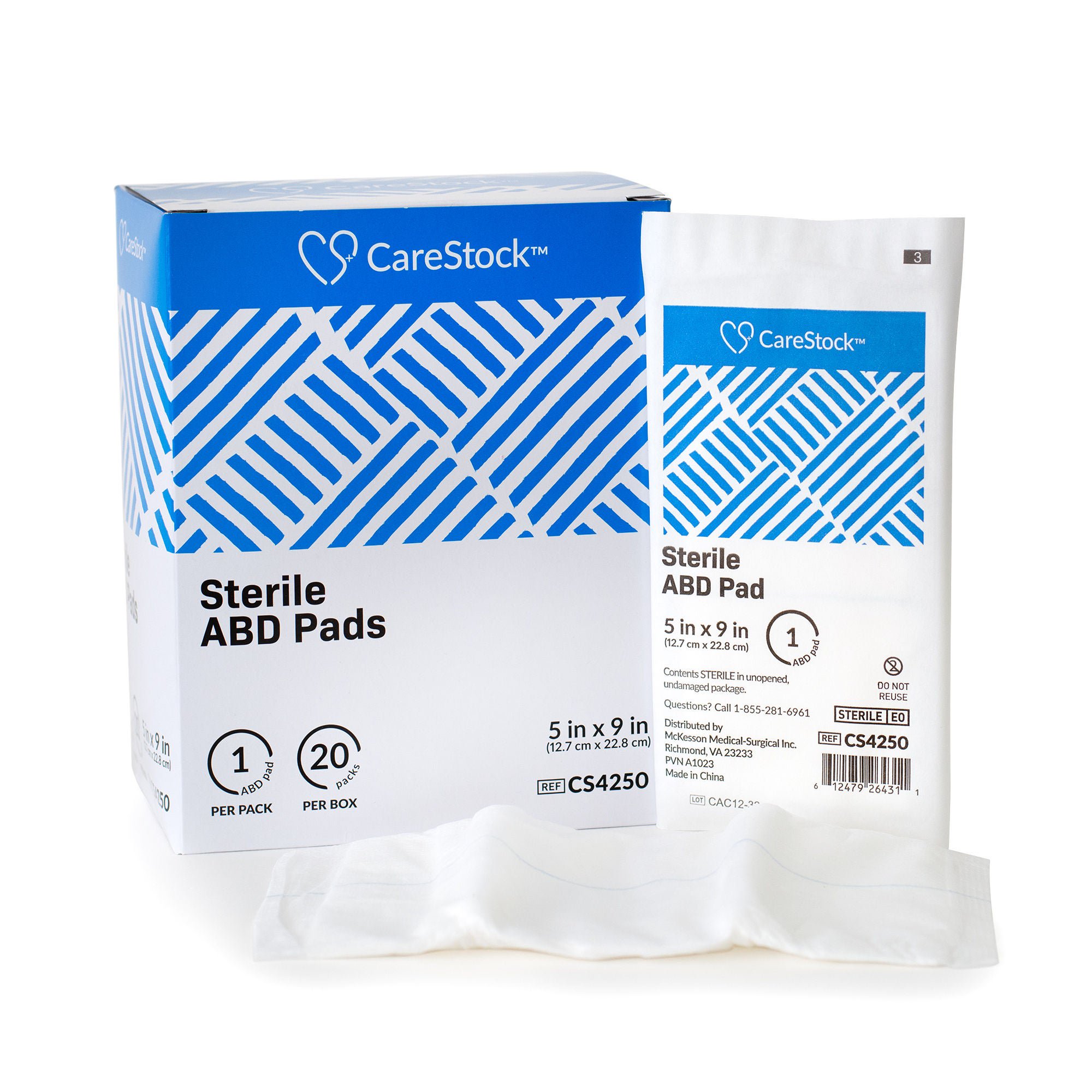CareStock - CS4250 CareStock™ Sterile Abdominal Pad