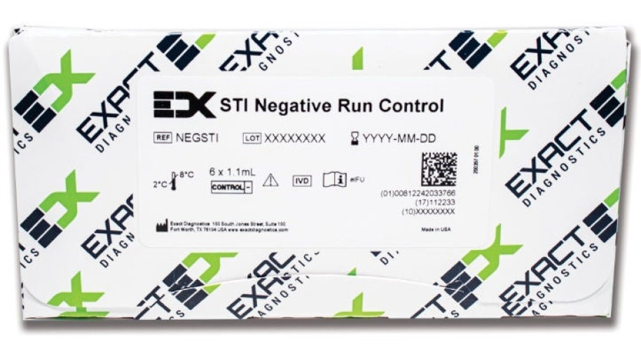 Bio-Rad Laboratories - NEGSTI STI Negative Run Control Control EXI Chlamydia Trachomatis / Neisseria Gonorrhoeae (CT / NG) Negative Level 6 X 1.1 mL
