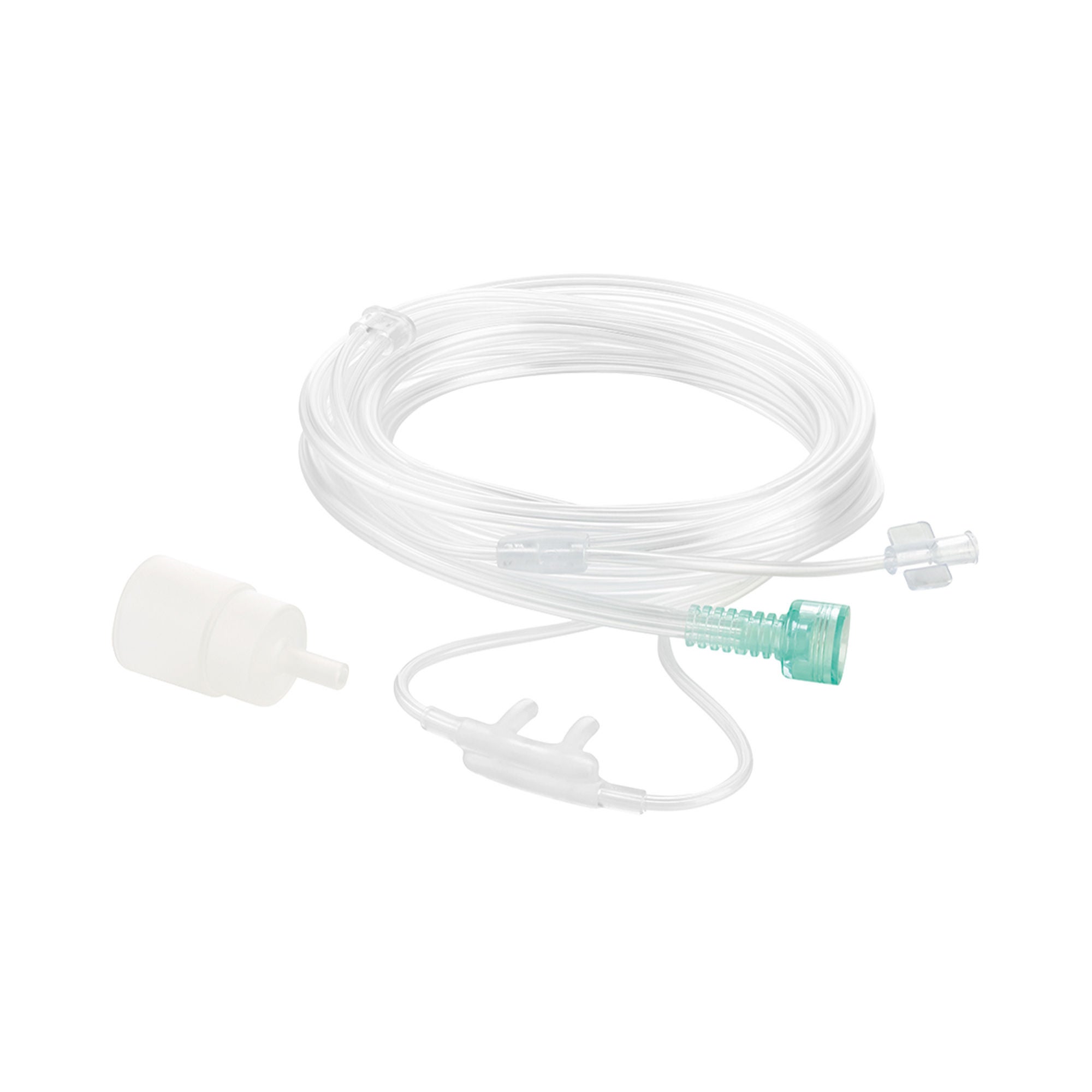 ICU Medical FKA Smiths Medical - 001291 Nasal Cannula Adult / Pediatric Curved Prongs 7 Foot Tubing