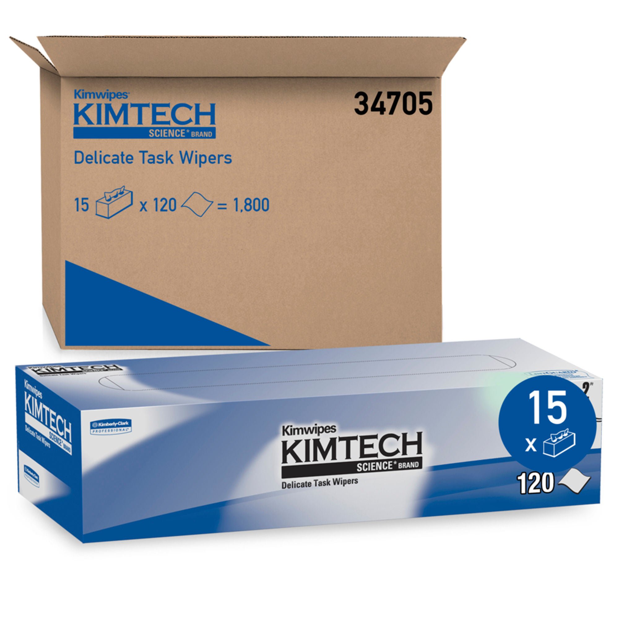 Kimberly Clark - 34705 Kimtech Science™ Kimwipes™ Delicate Task Wipes