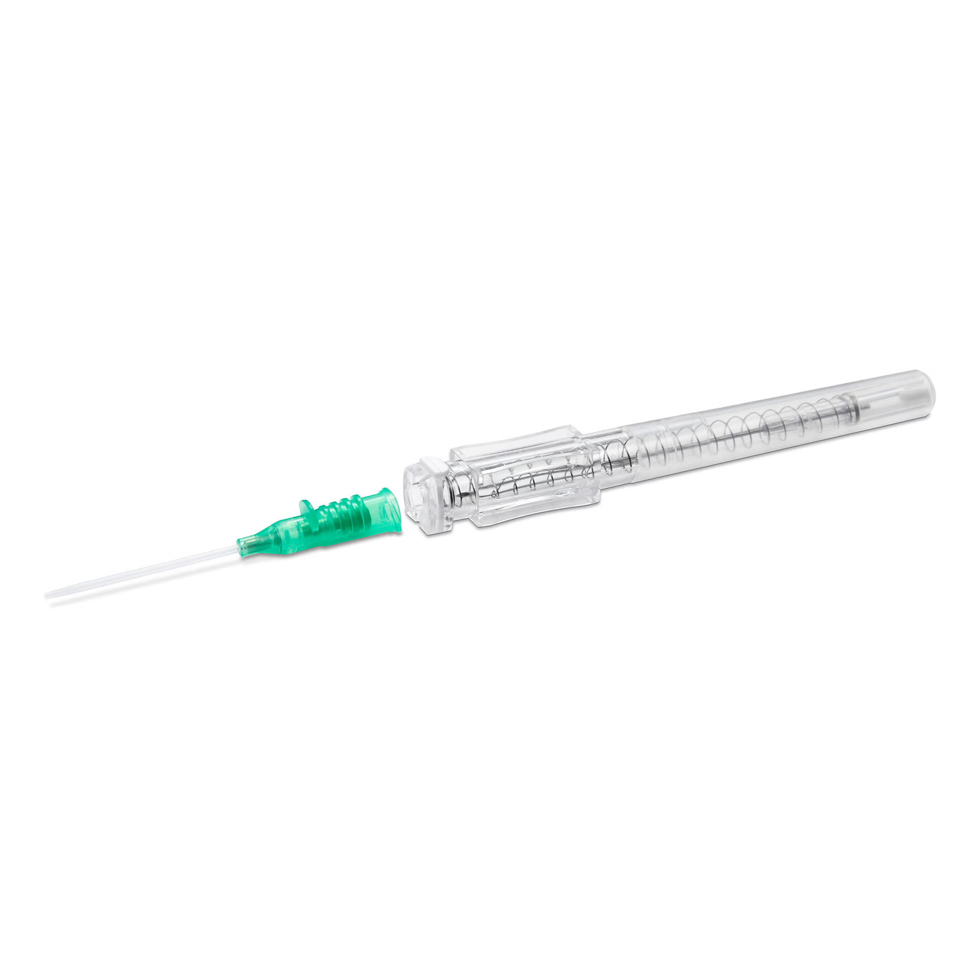 McKesson Brand - 200-IVRB18116 Peripheral IV Catheter McKesson Prevent® R 18 Gauge 1.16 Inch Polyurethane Straight Hub Blood Control Push Button Safety