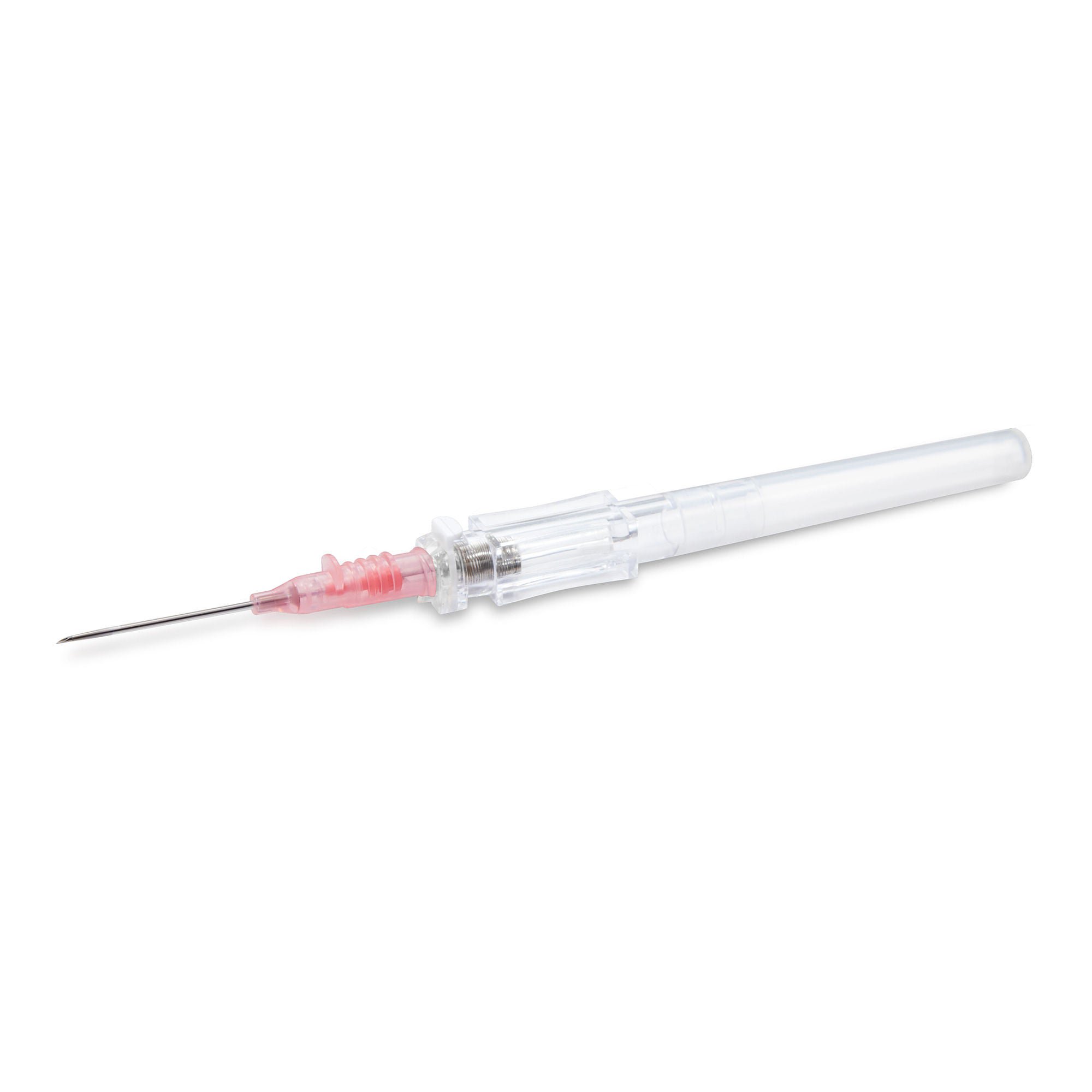 McKesson Brand - 200-IVRB201 Peripheral IV Catheter McKesson Prevent® R 20 Gauge 1 Inch Polyurethane Straight Hub Blood Control Push Button Safety