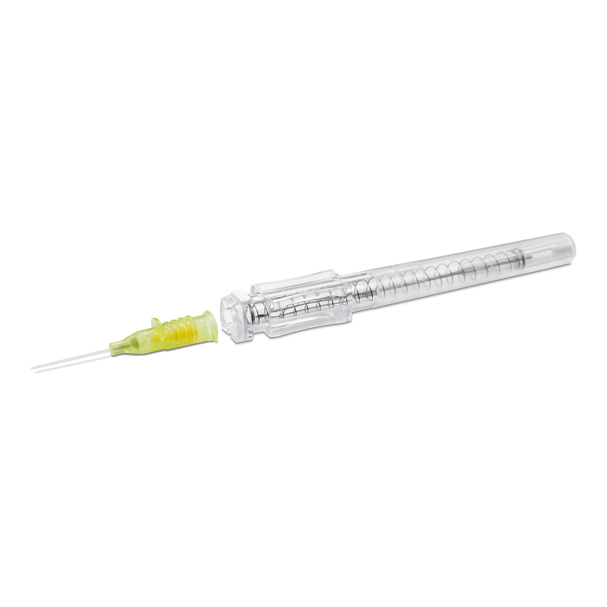 McKesson Brand - 200-IVRB2434 Peripheral IV Catheter McKesson Prevent® R 24 Gauge 3/4 Inch Polyurethane Straight Hub Blood Control Push Button Safety