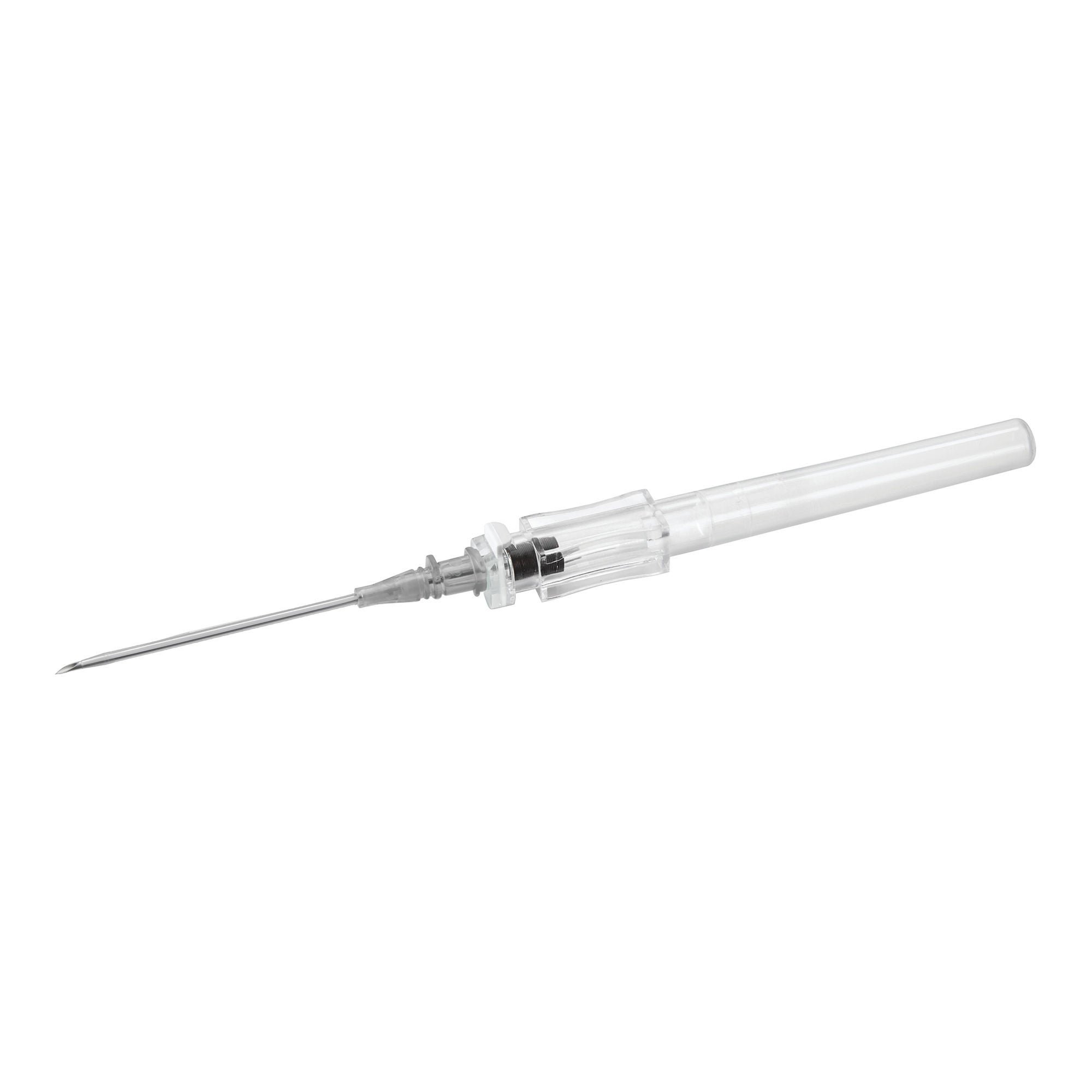 McKesson Brand - 200-IVR16116 Peripheral IV Catheter McKesson 16 Gauge 1.16 Inch Polyurethane Straight Hub Non Blood Control Push Button Safety