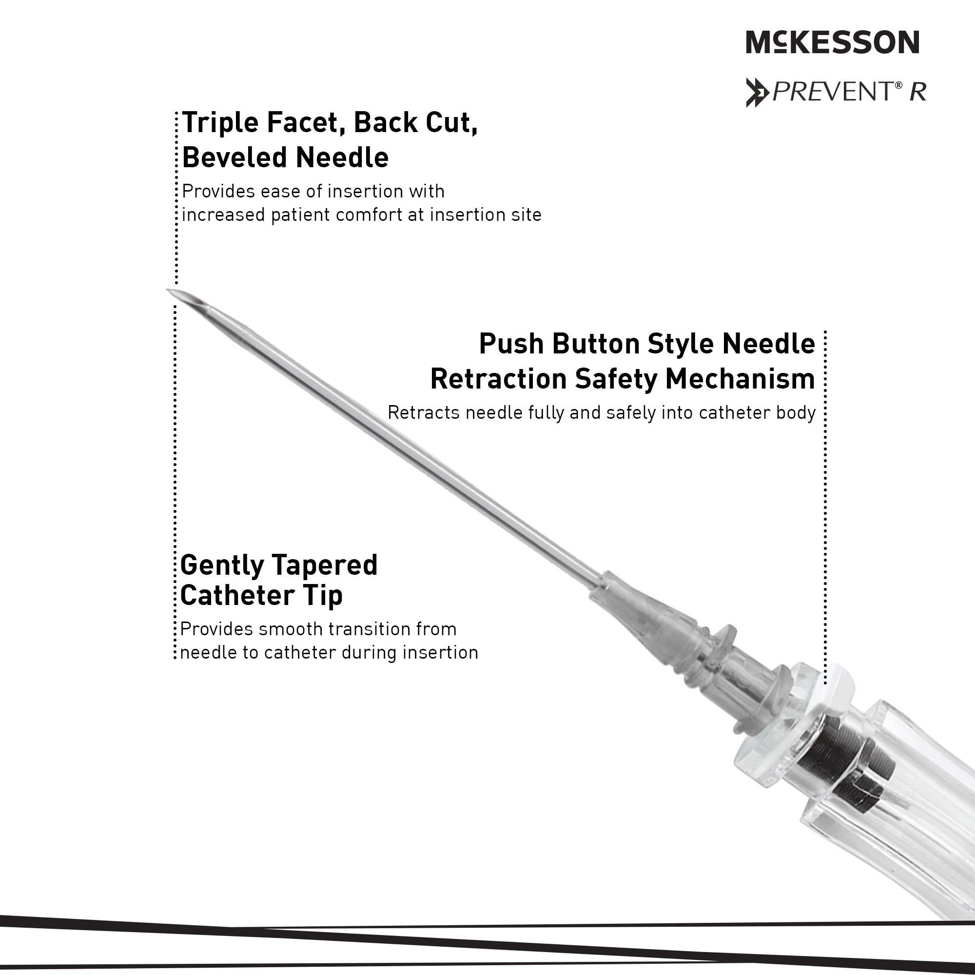 McKesson Peripheral IV Catheter 200-IVR16116 by McKesson Brand