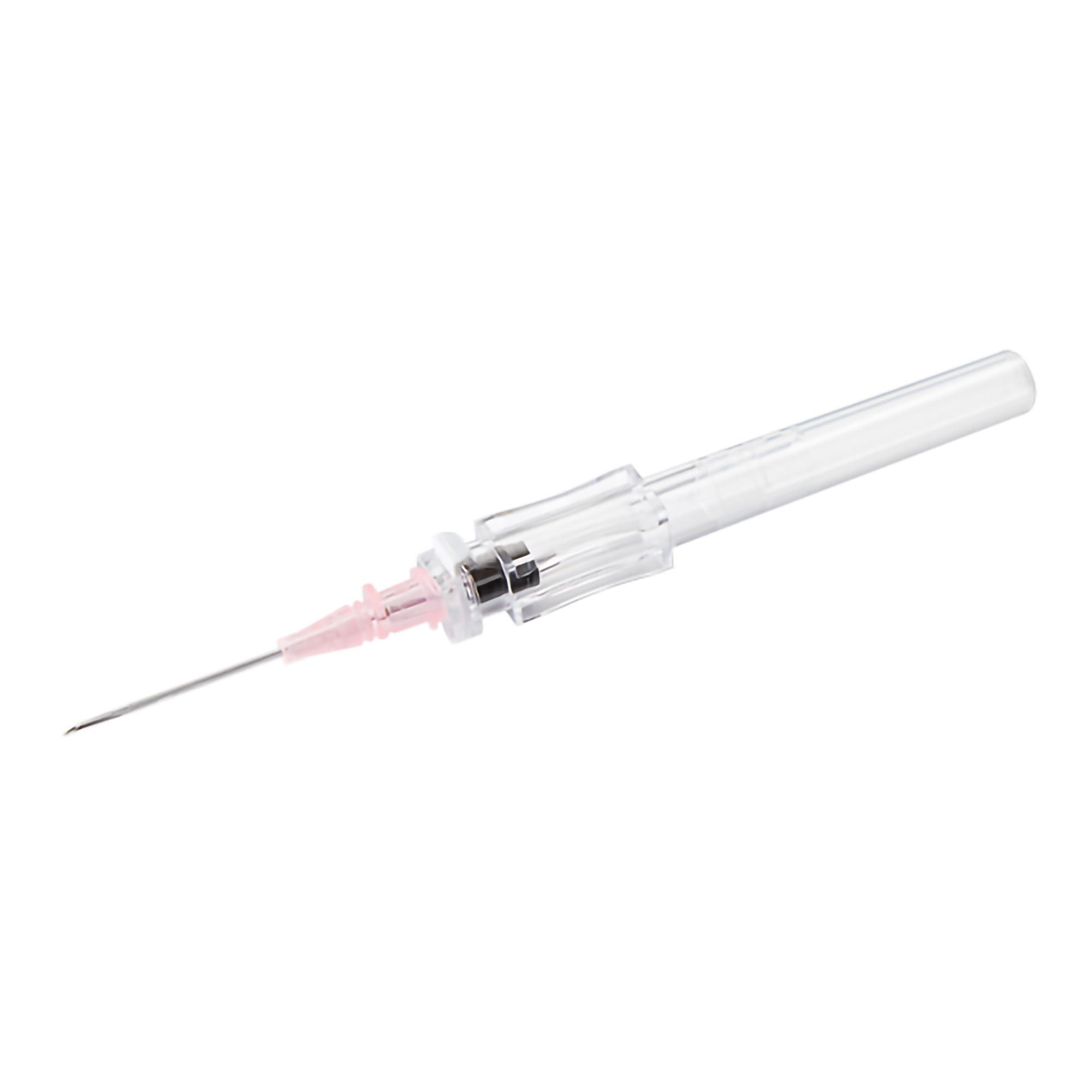 McKesson Brand - 200-IVR201 Peripheral IV Catheter McKesson 20 Gauge 1 Inch Polyurethane Straight Hub Non Blood Control Push Button Safety