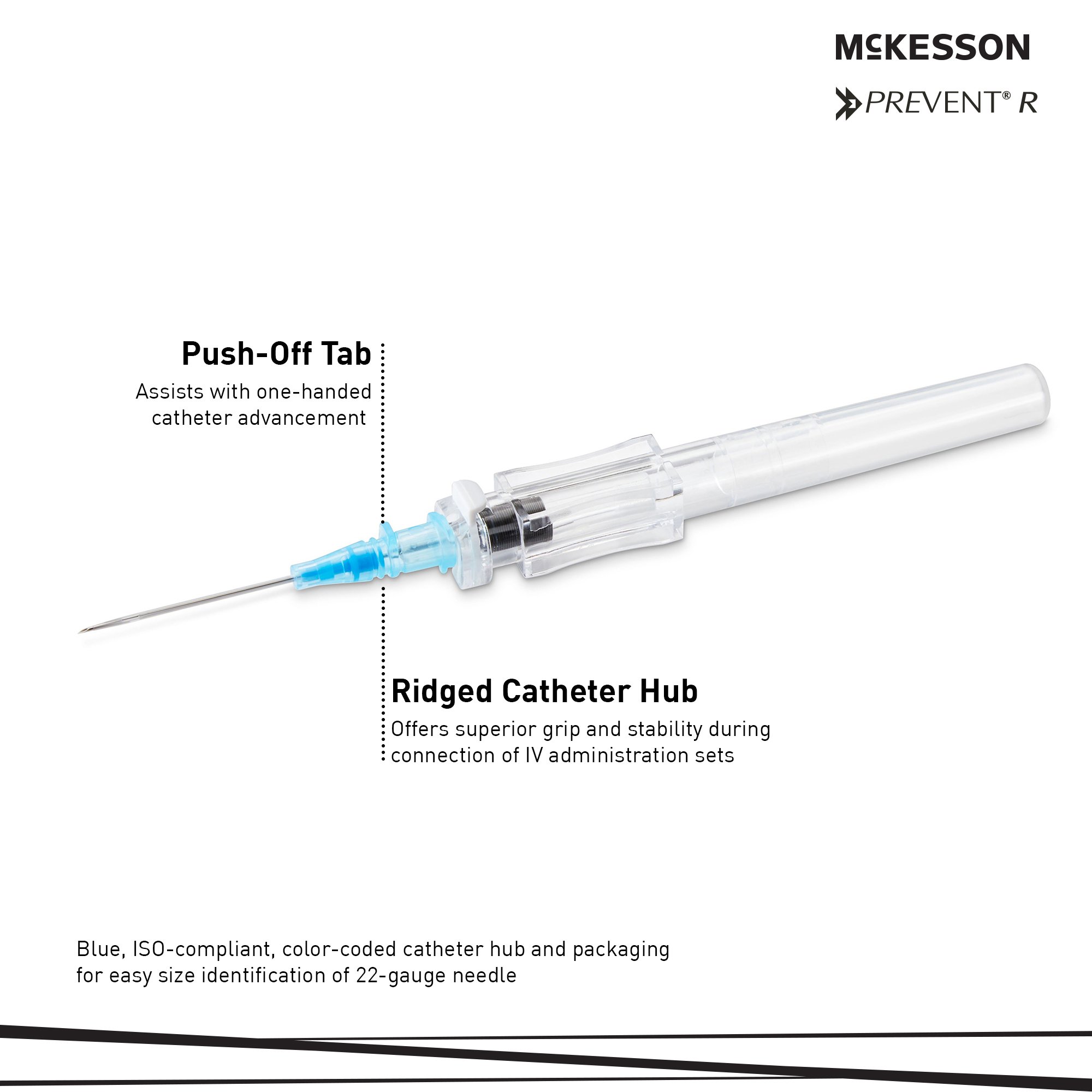 McKesson Peripheral IV Catheter 200-IVR221 by McKesson Brand