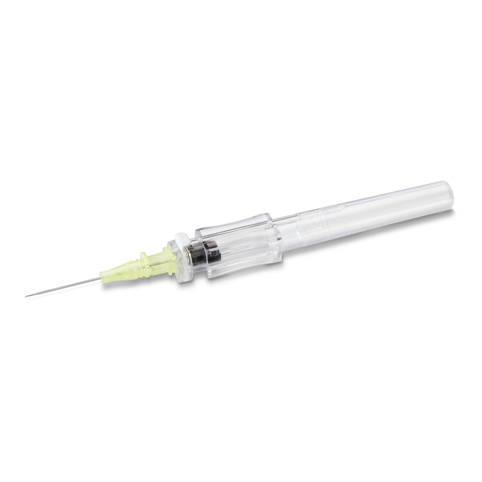 McKesson Brand - 200-IVR2434 Peripheral IV Catheter McKesson 24 Gauge 3/4 Inch Polyurethane Straight Hub Non Blood Control Push Button Safety
