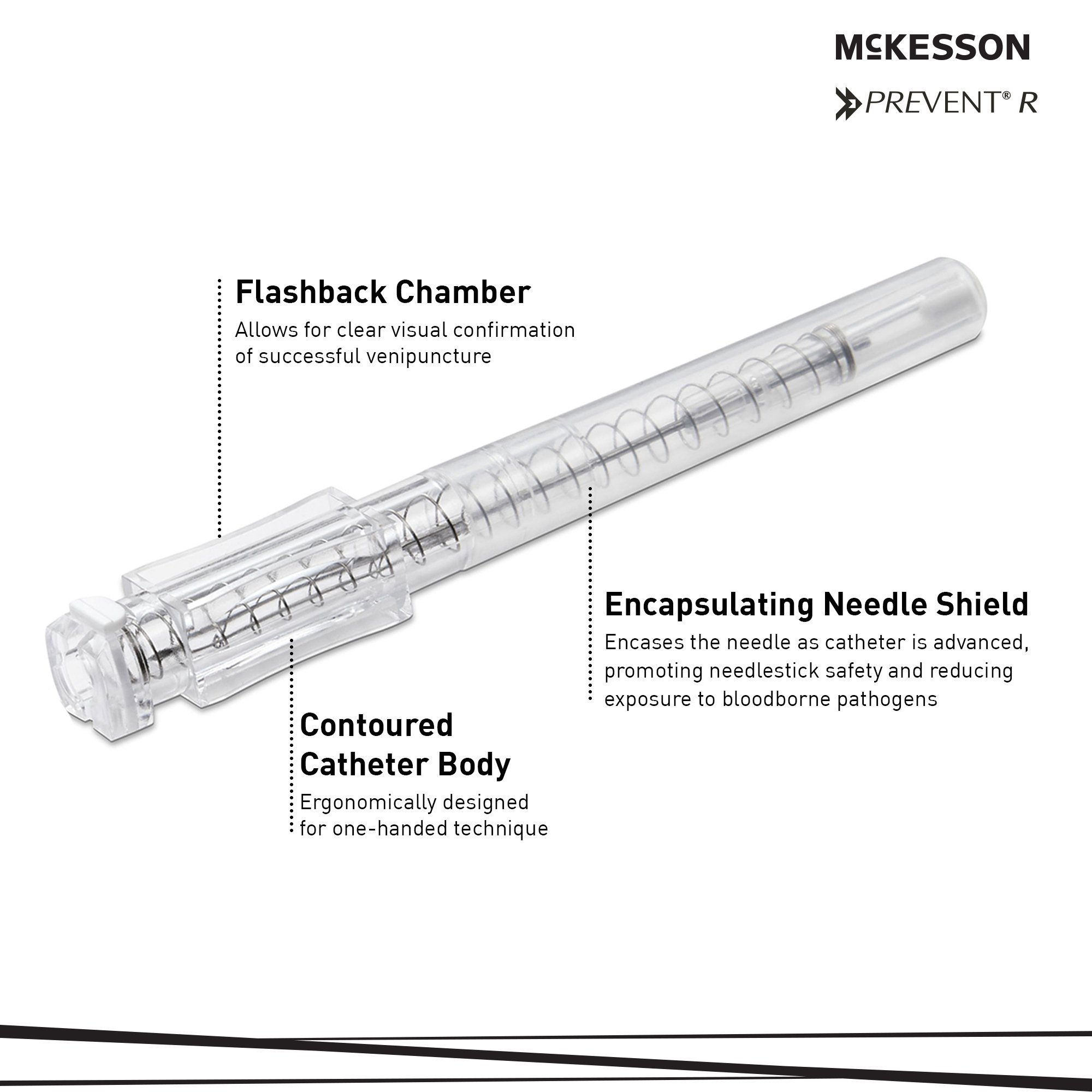 McKesson Peripheral IV Catheter 200-IVRW221 by McKesson Brand