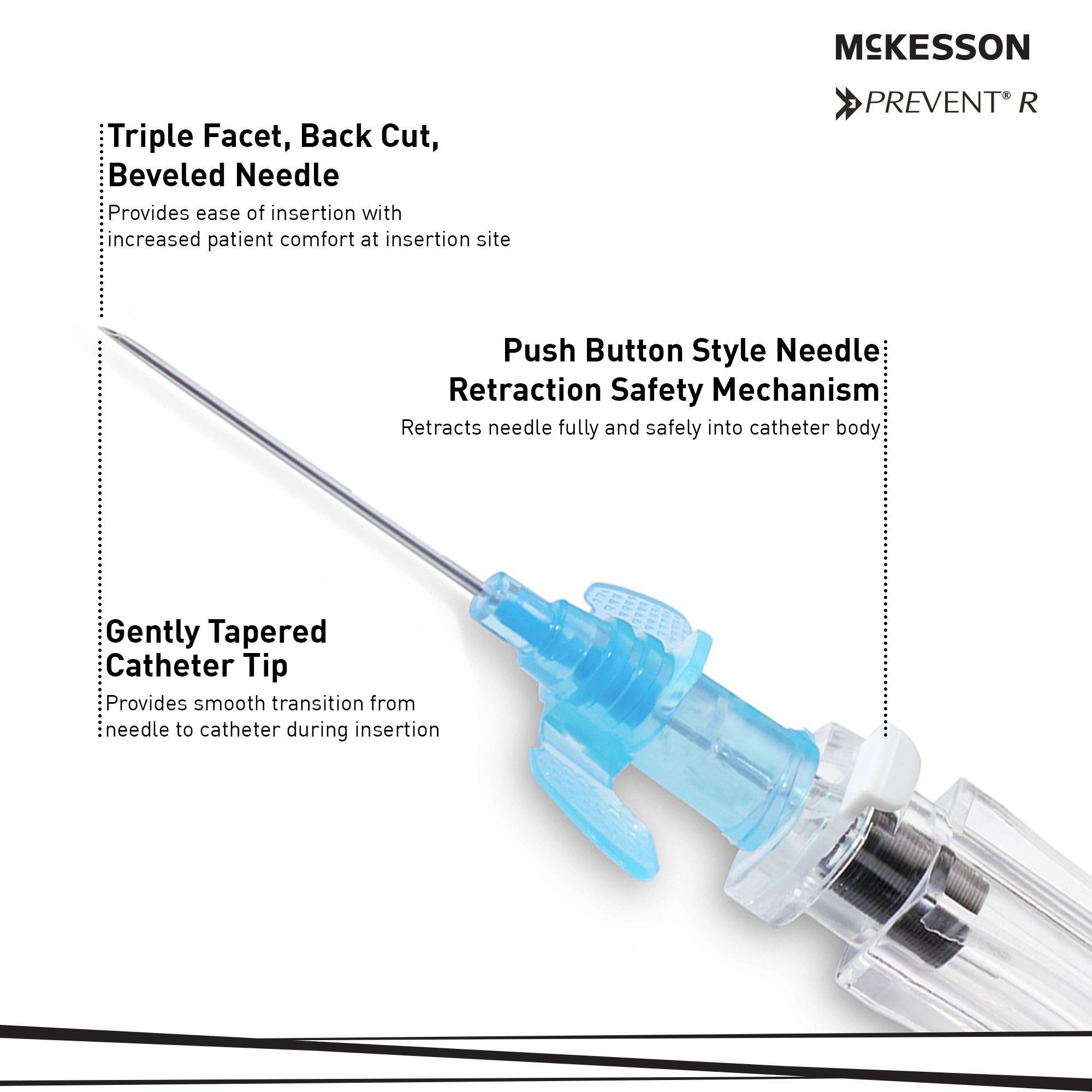 McKesson Peripheral IV Catheter 200-IVRW221 by McKesson Brand