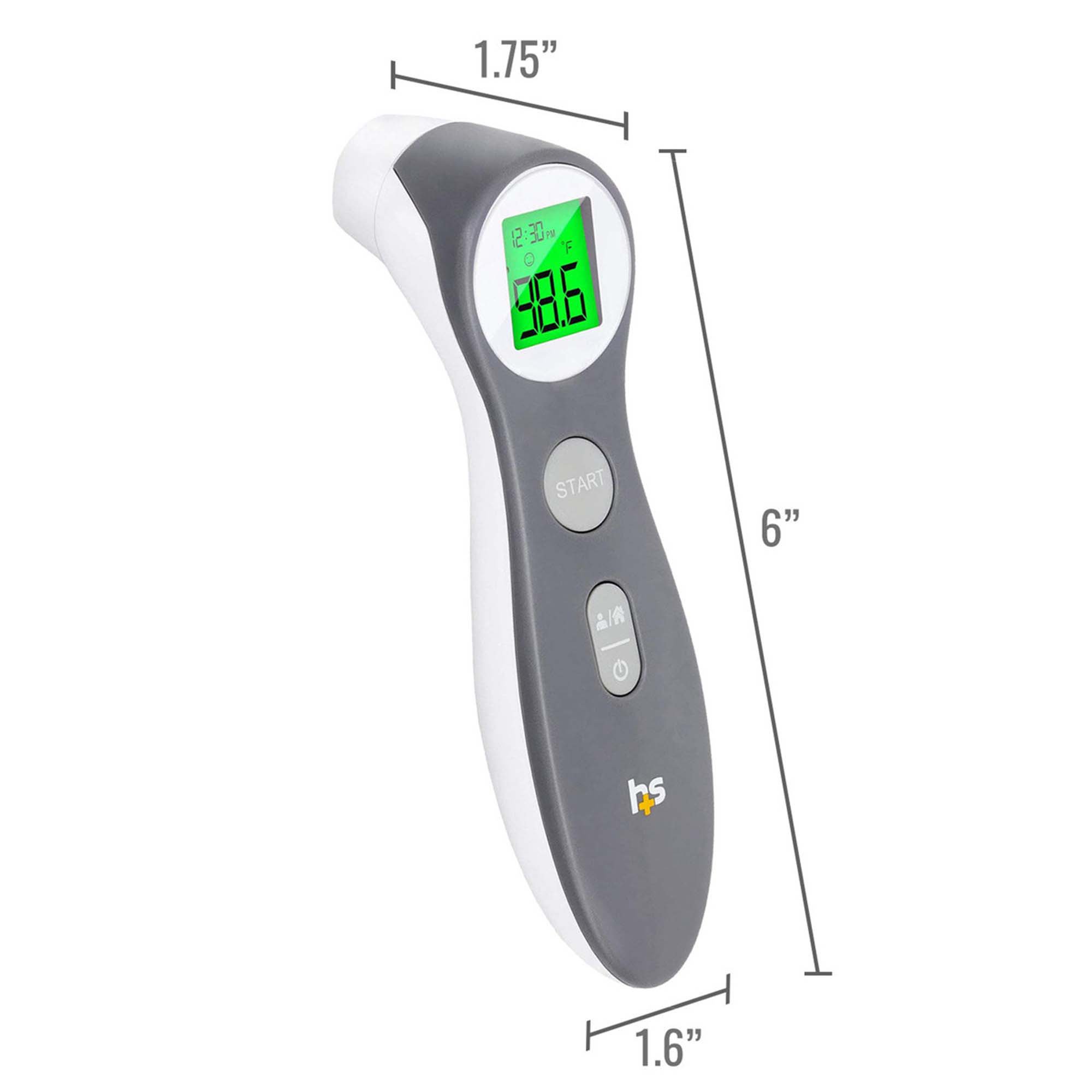 Mabis Healthcare 18-555-000 - HealthSmart® Digital Touchless Infrared Thermometer - 1/Each