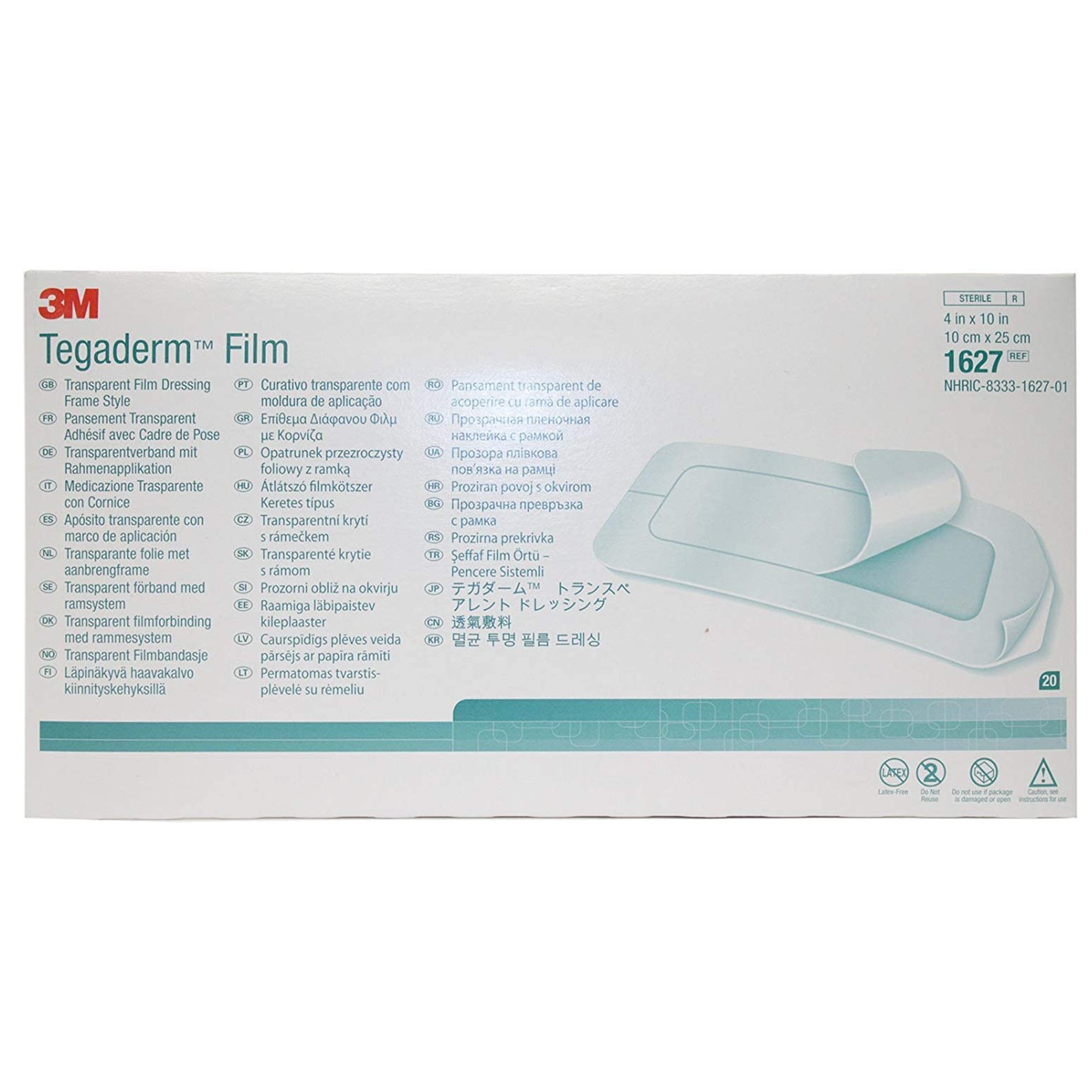 Solventum Corporation - 1627 3M™ Tegaderm™ Transparent Film Dressing