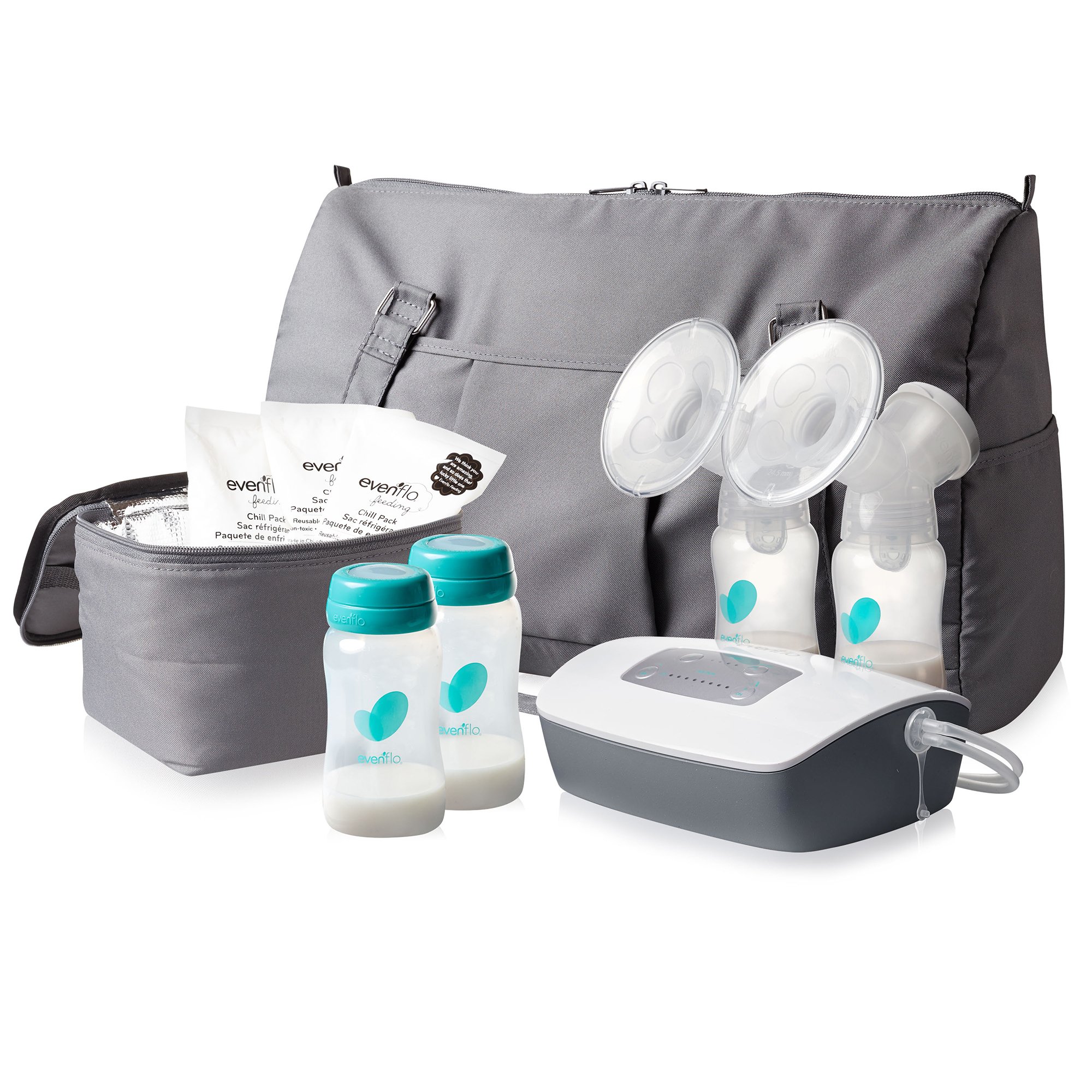 Midway Importing Inc 5164116 - Evenflo Advanced Double Electric Breast Pump - 3/Case