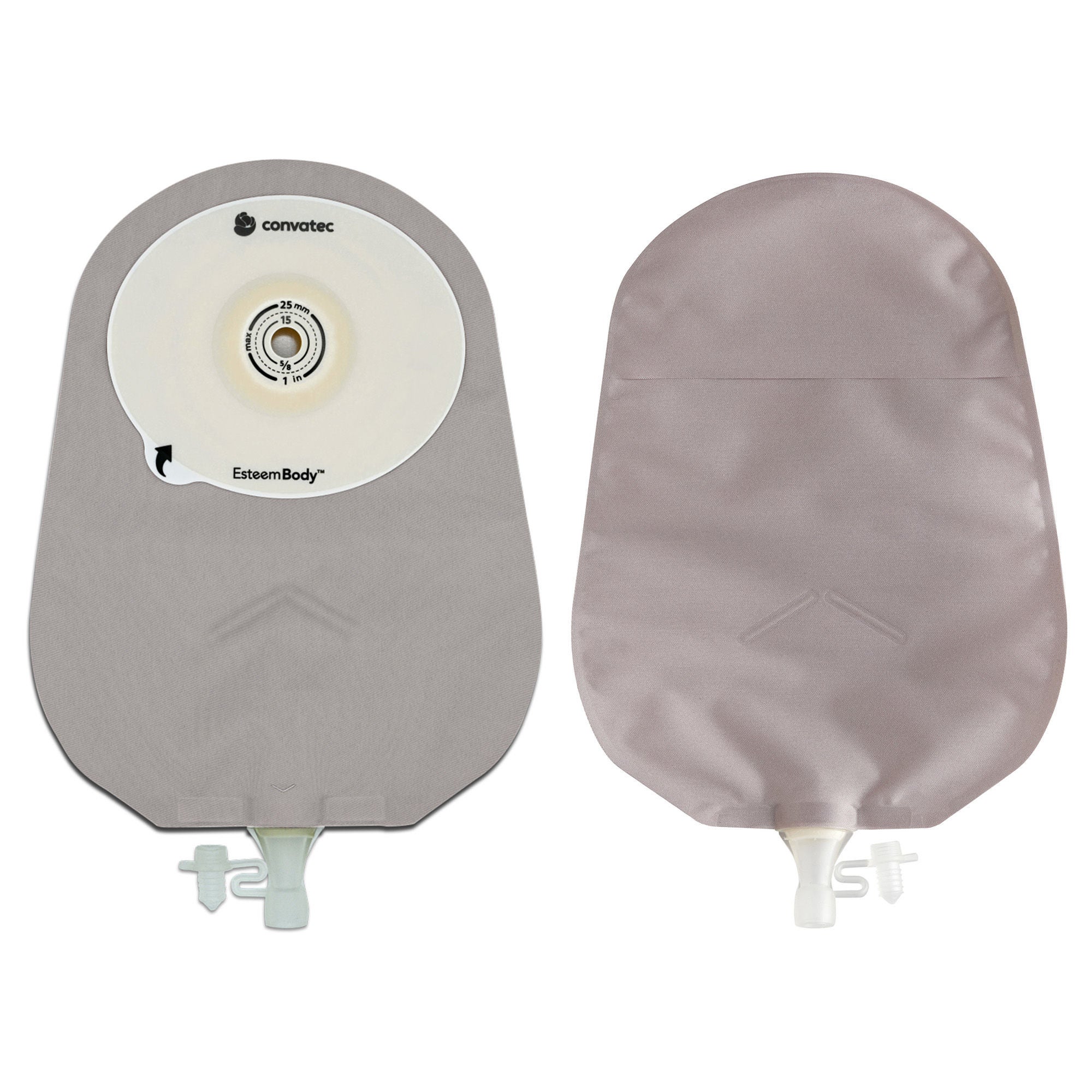 ConvaTec - 423714 Esteem Body™ Soft Convex One-Piece Urostomy Pouch