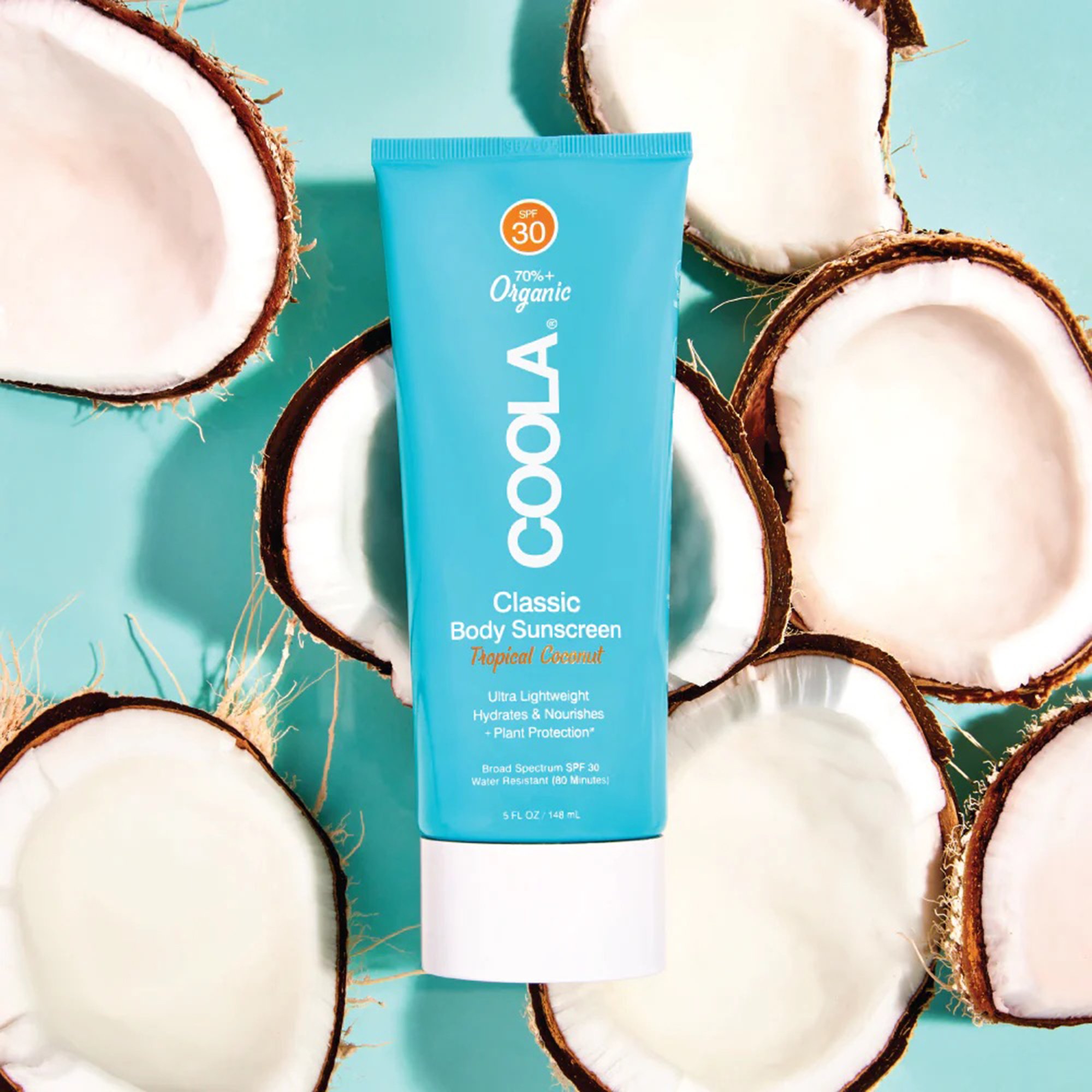 COOLA LLC CL10010 - Coola® Classic Body Sunscreen SPF 30 Tropical Coconut Scent, 5-ounce Tube - 1/Each, 24/Case