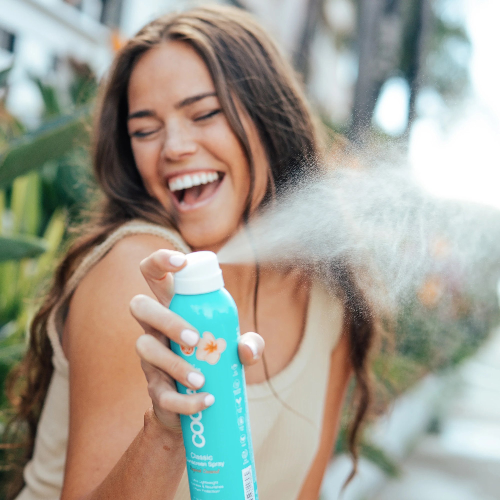 COOLA LLC CL10105 - Coola® Clear Body Sunscreen Spray SPF 30 Tropical Coconut Scent, 6-ounce Can - 1/Each, 24/Case