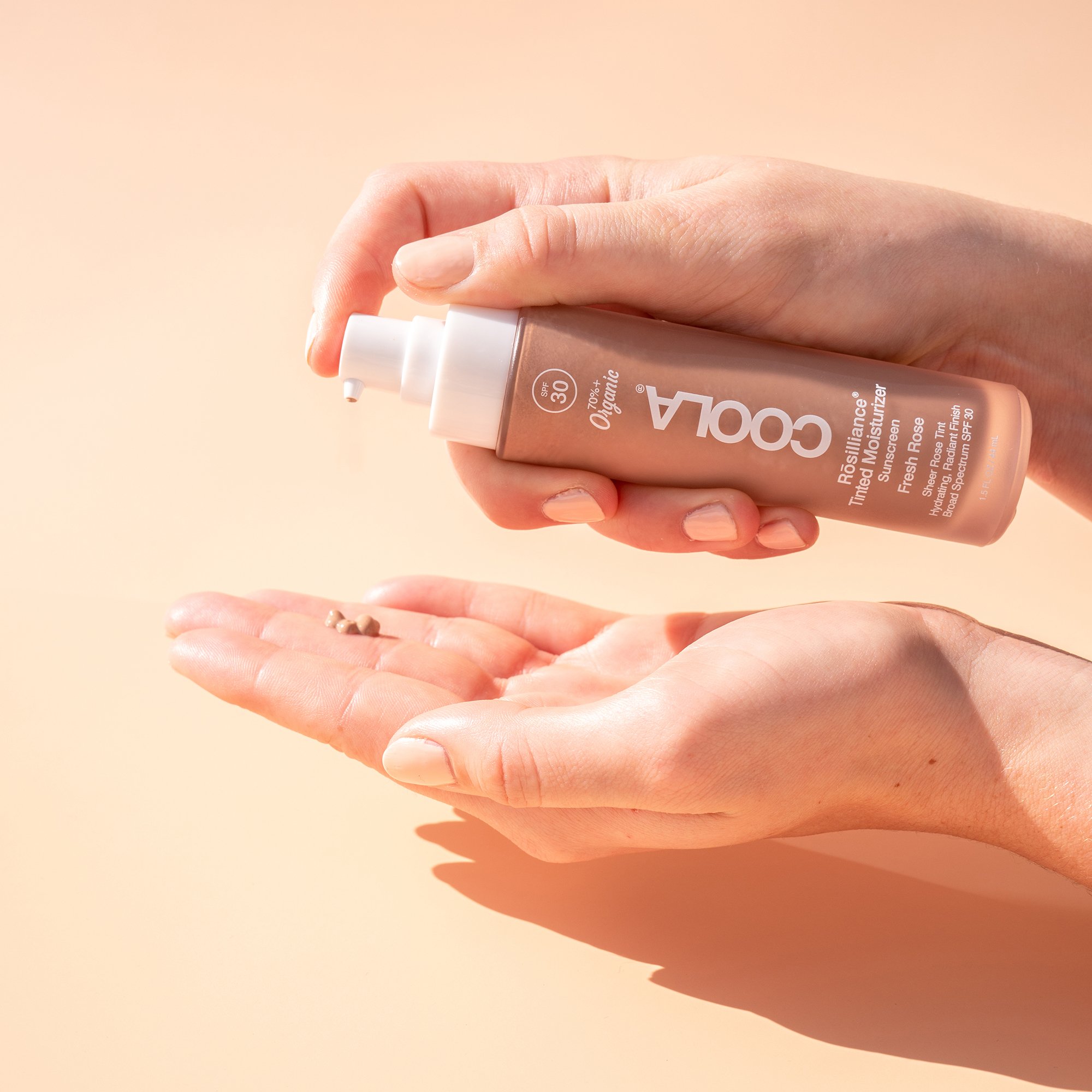 COOLA LLC CL10213 - Coola® Rōsilliance® Tinted Moisturizer Sunscreen Fresh Rose SPF 30 - 1/Each, 24/Case