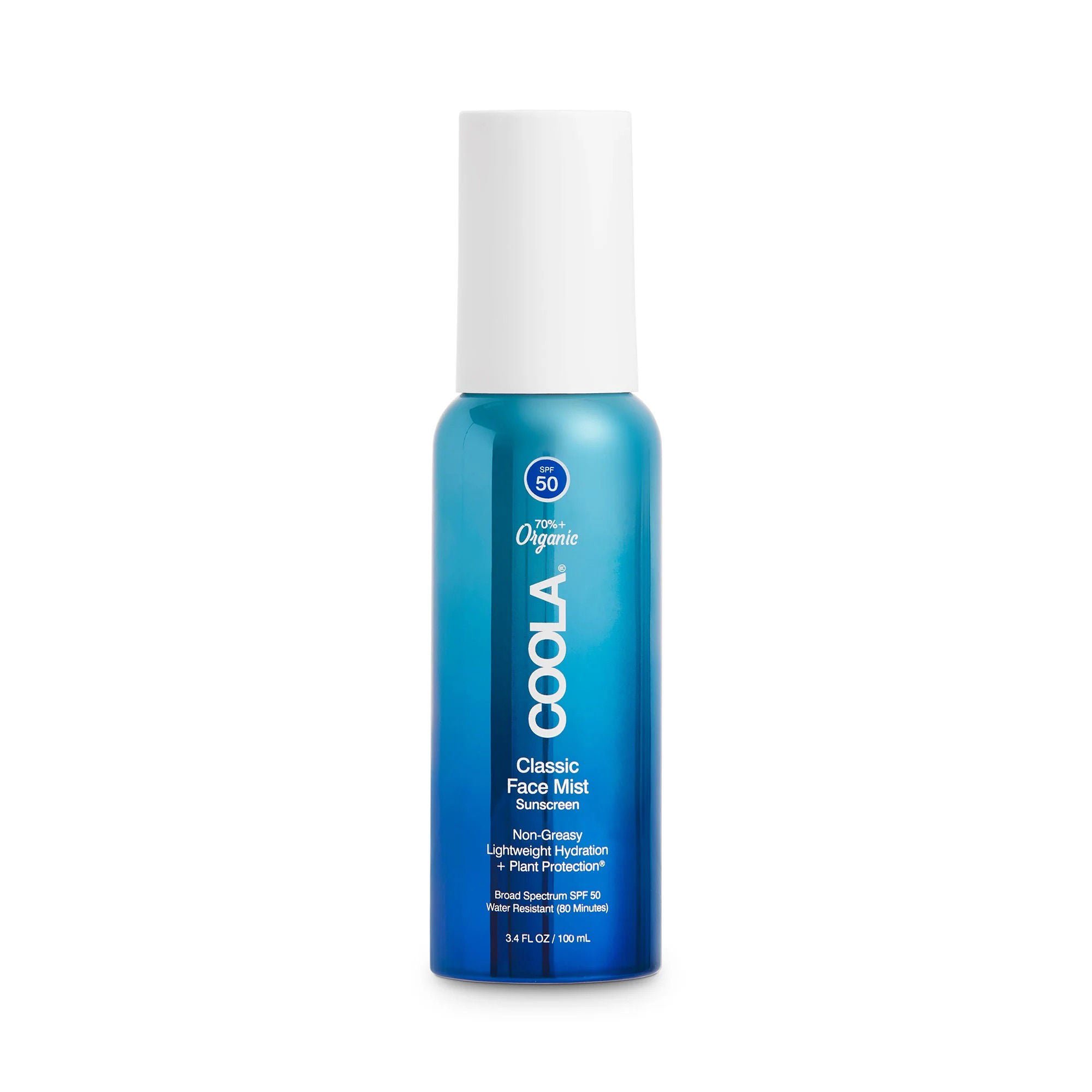 COOLA LLC - CL10456 Coola® Classic Face Mist Sunscreen with Plant Protection® SPF 50