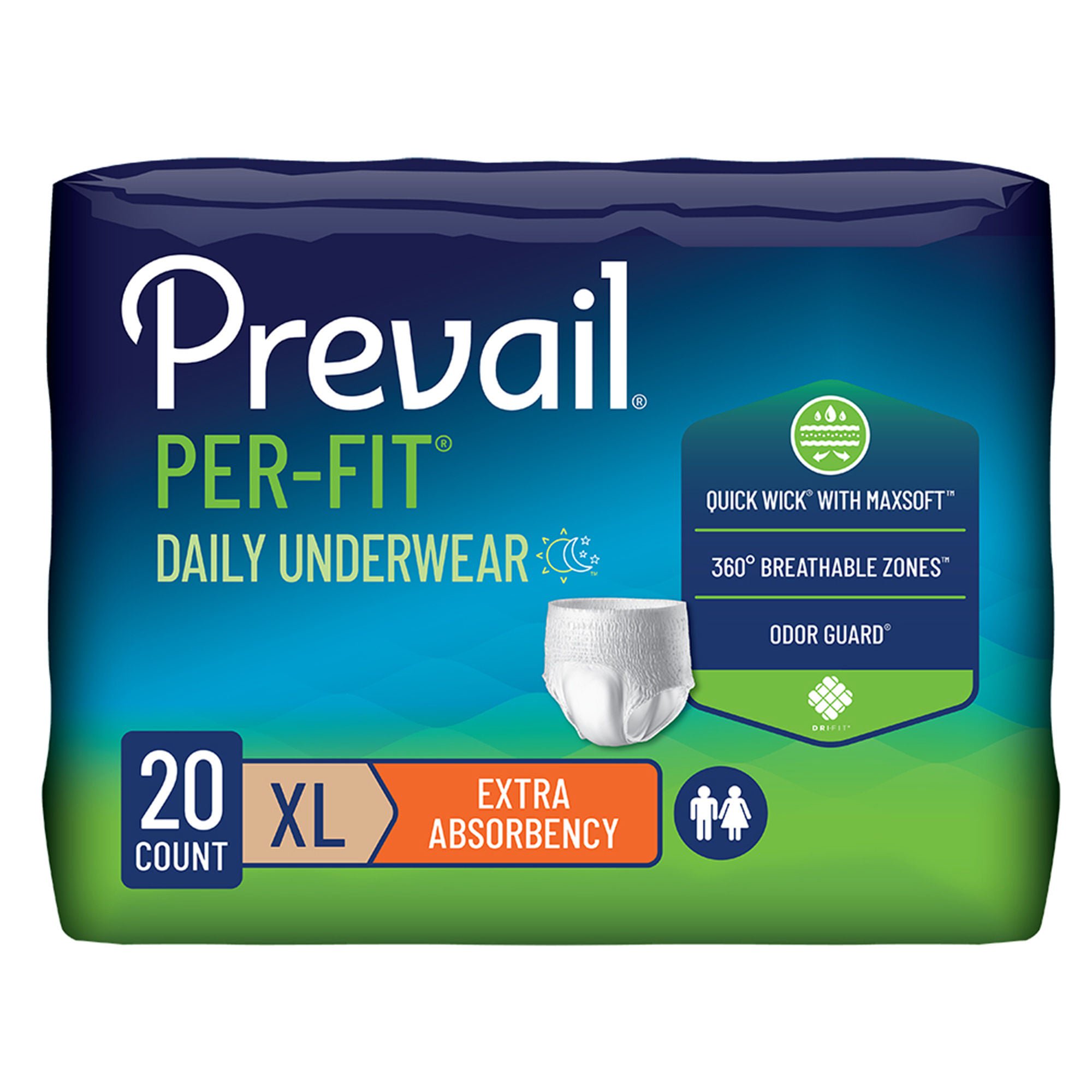 First Quality Products LLC - PF-514/1 Prevail Per-Fit® Daily Underwear