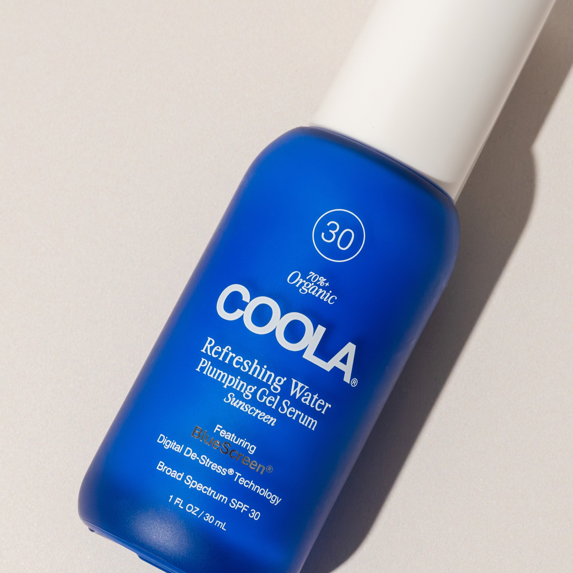 COOLA LLC CL10696 - Coola® Refreshing Water Plumping Gel Serum Sunscreen with BlueScreen™ SPF 30 - 1/Each, 24/Case