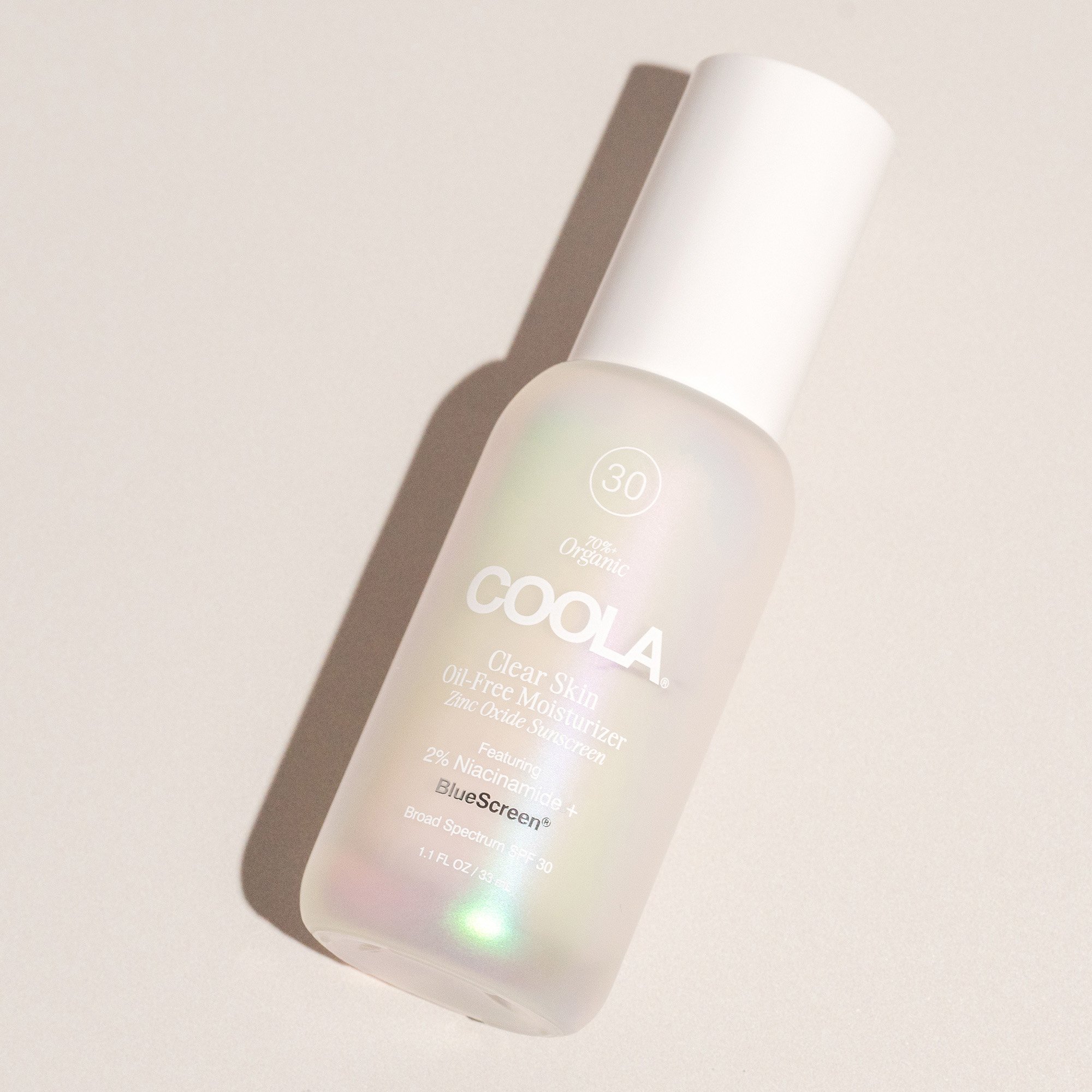COOLA LLC CL10694 - Coola® Clear Skin Oil-Free Moisturizer Zinc Sunscreen w/ BlueScreen™ SPF 30 - 1/Each, 24/Case